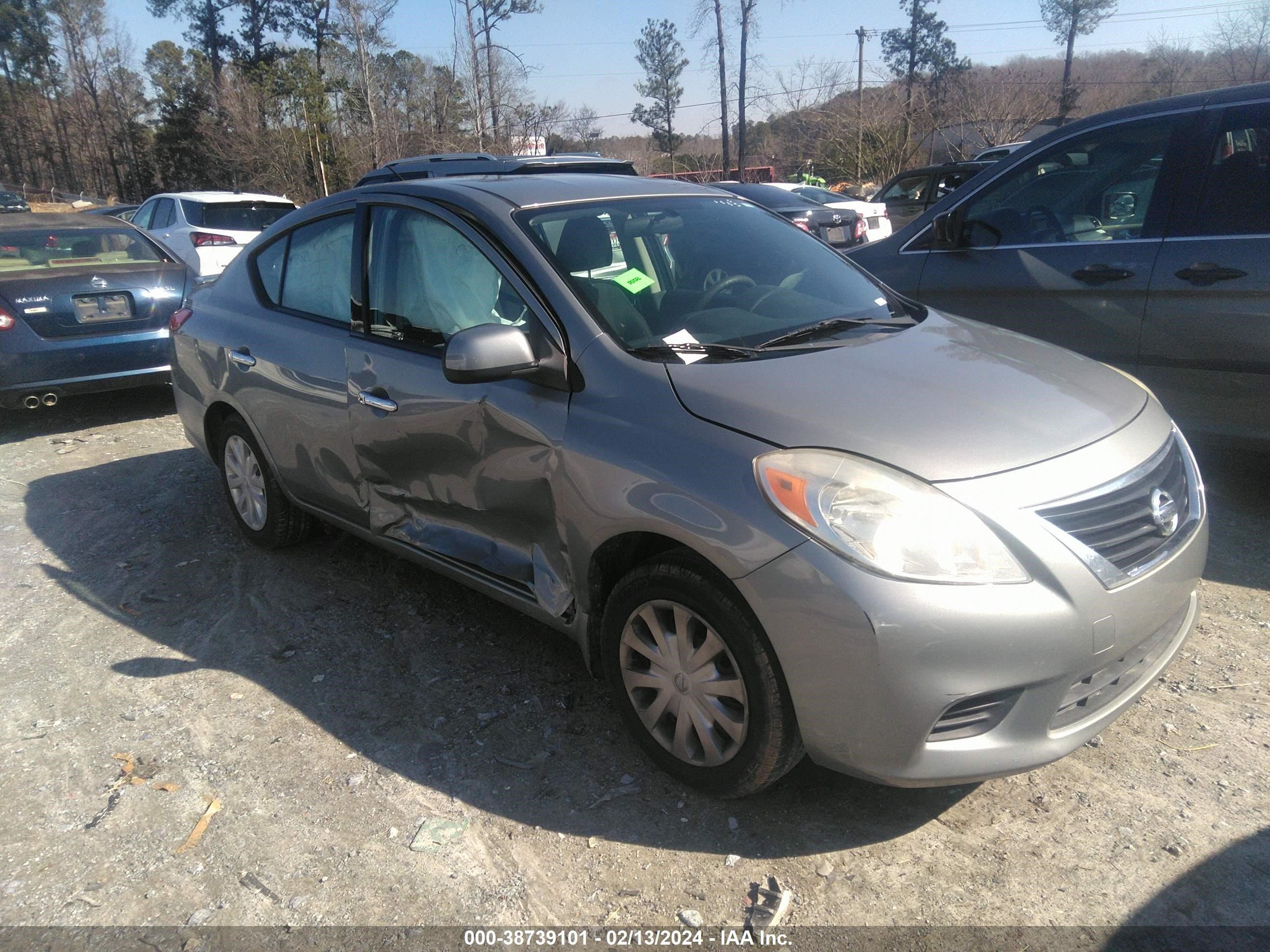 NISSAN VERSA 2014 3n1cn7ap6el863112