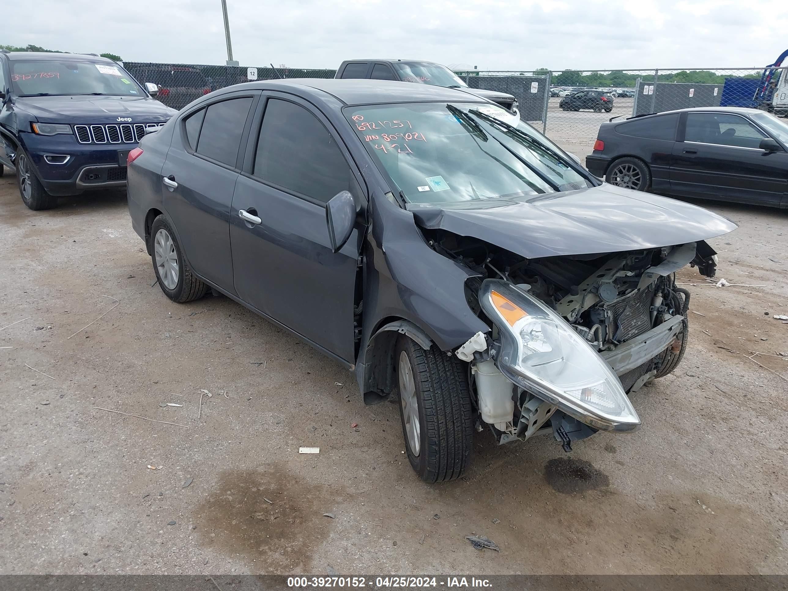 NISSAN VERSA 2015 3n1cn7ap6fl809021