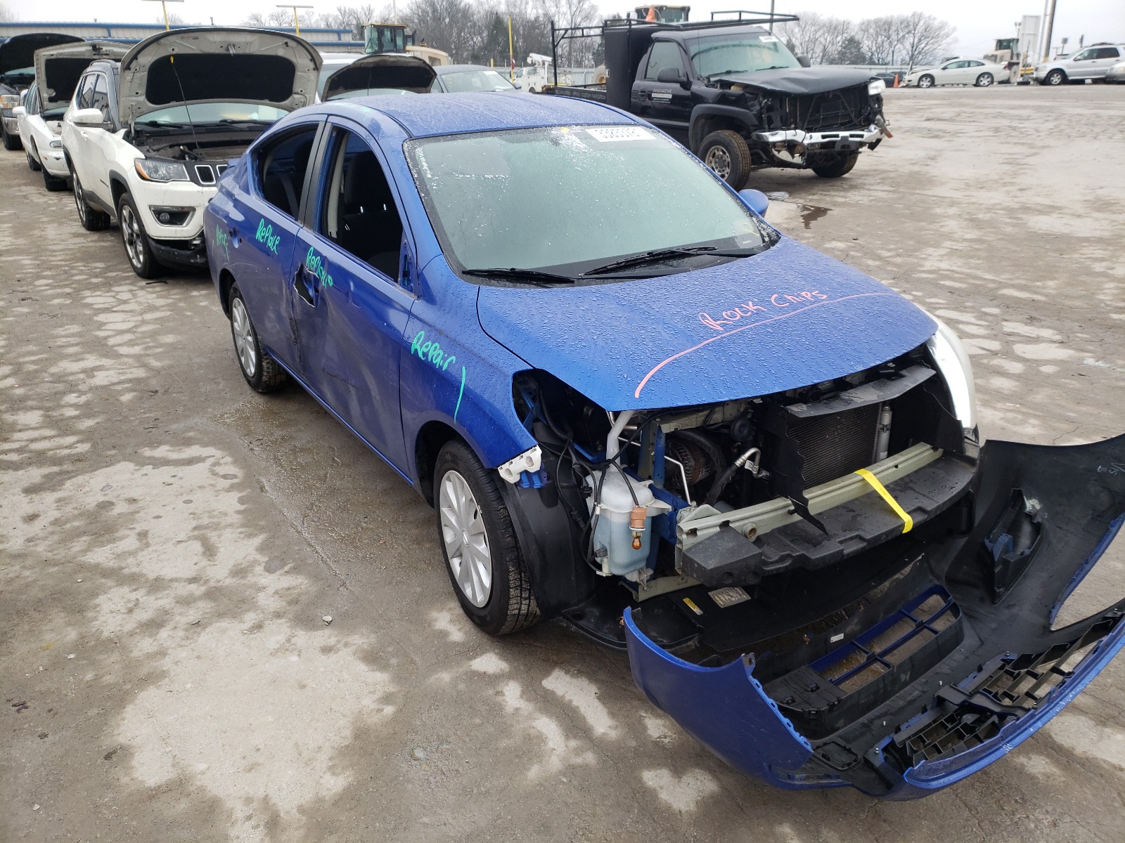 NISSAN VERSA 2015 3n1cn7ap6fl823257