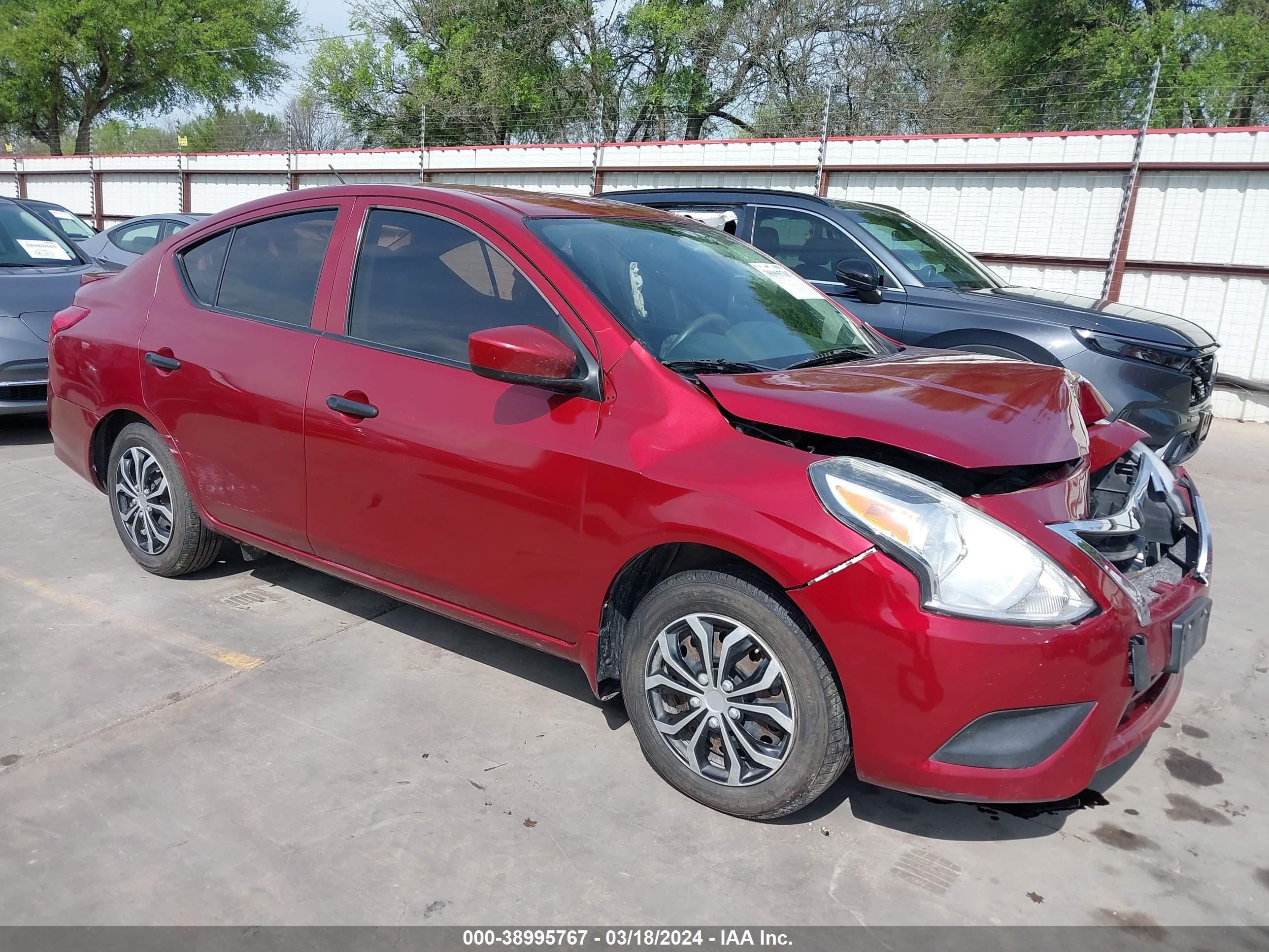 NISSAN VERSA 2016 3n1cn7ap6gl828878