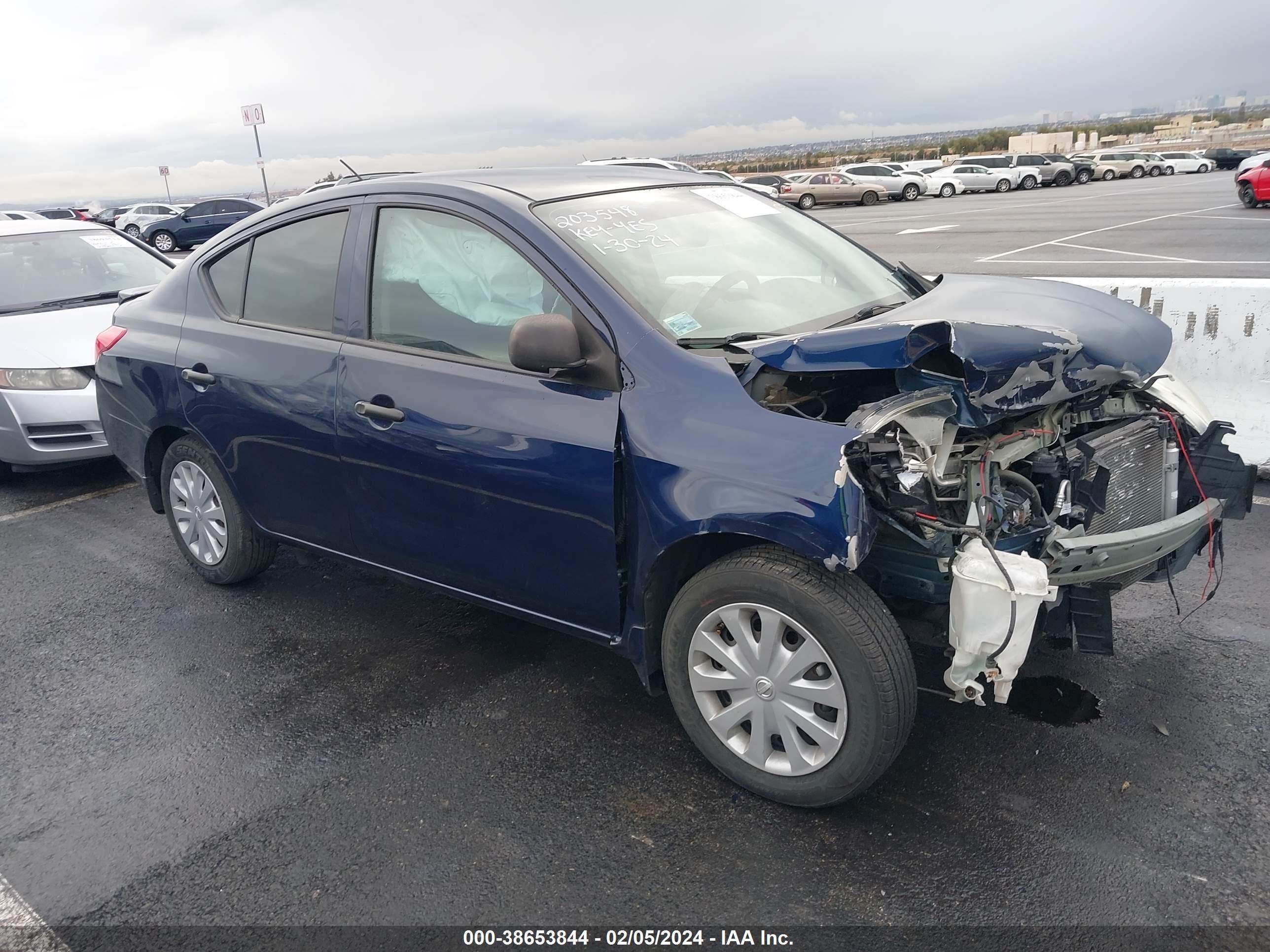 NISSAN VERSA 2014 3n1cn7ap7el863068