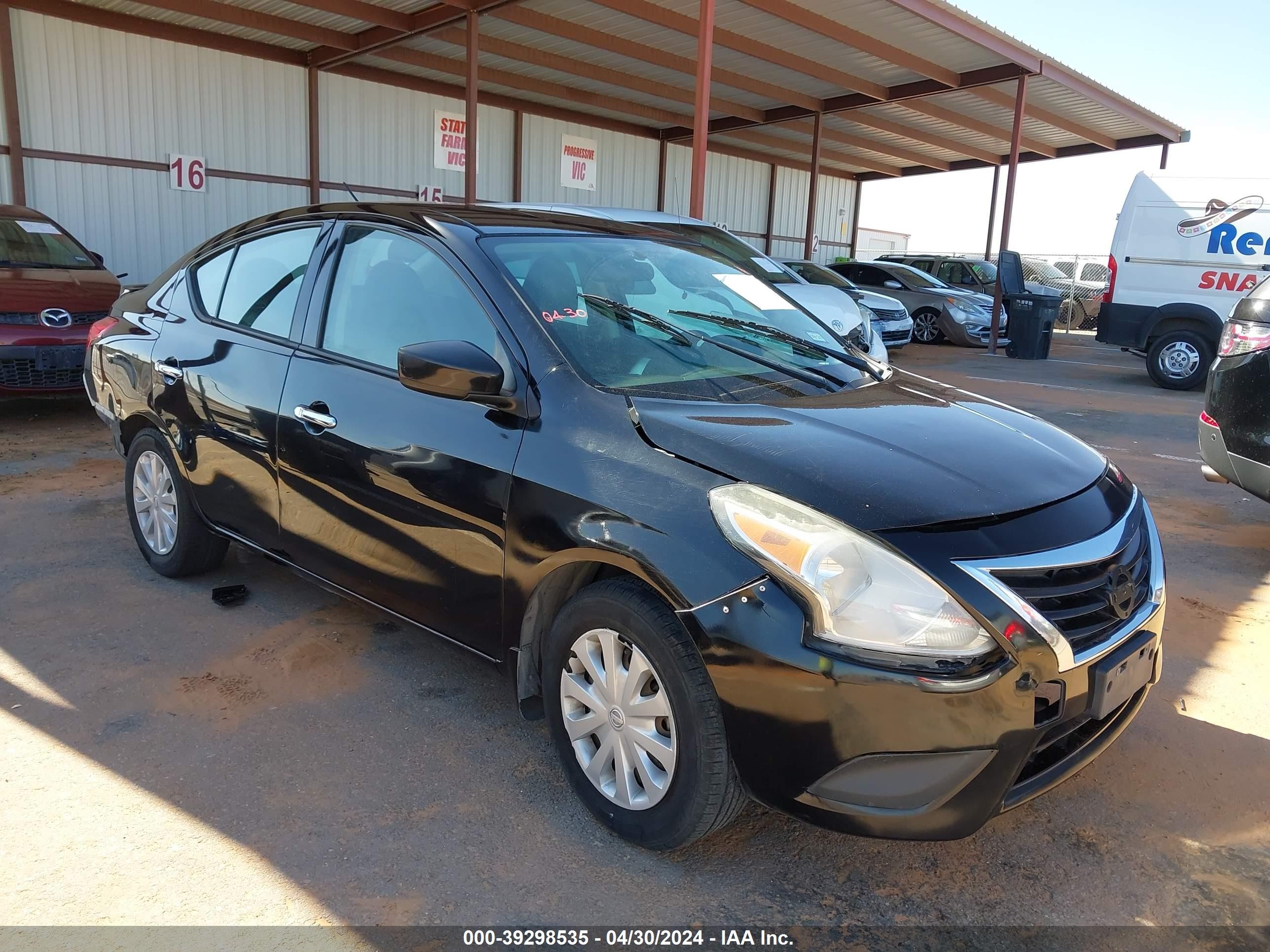 NISSAN VERSA 2015 3n1cn7ap7fl878851