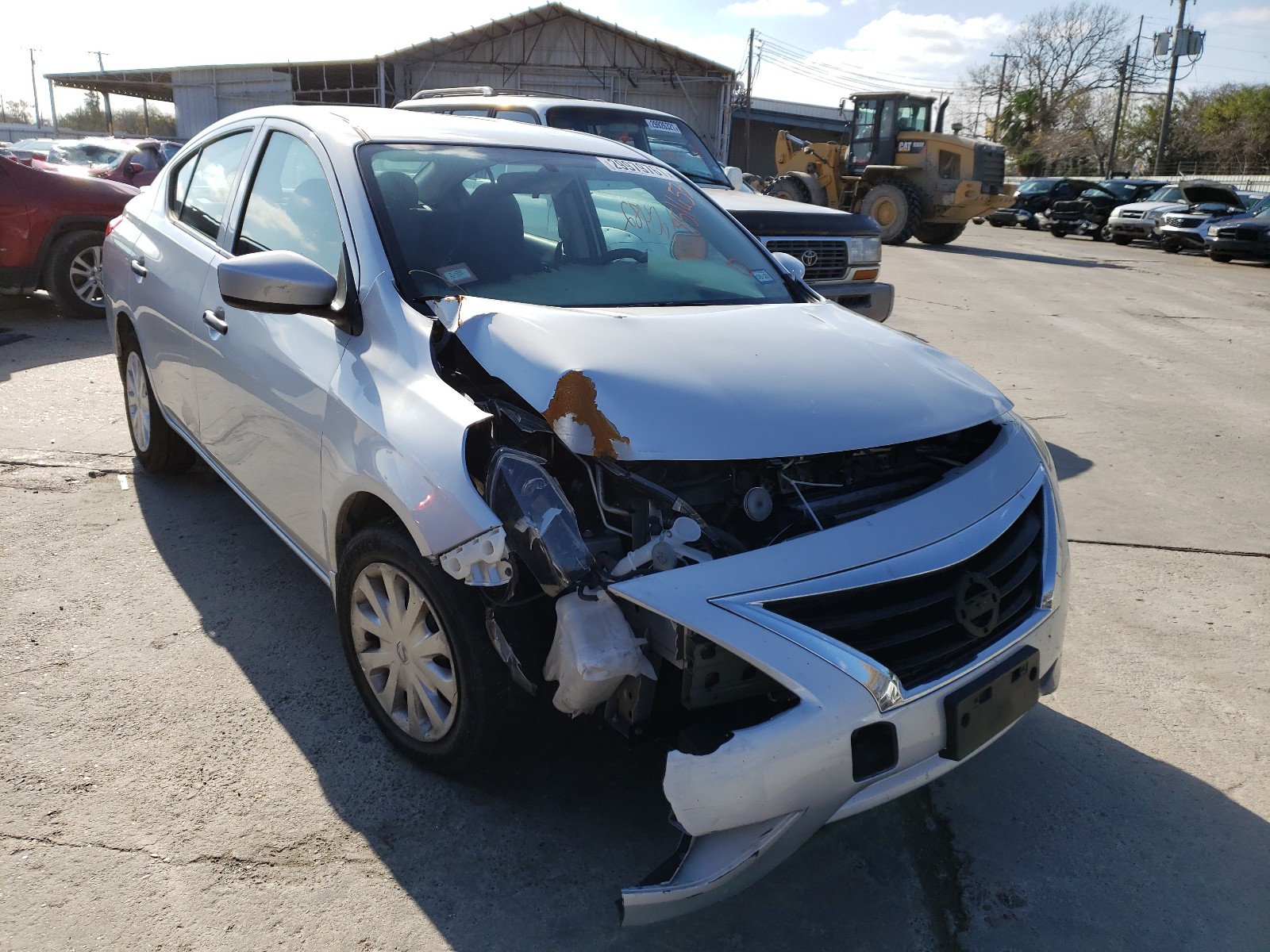 NISSAN VERSA S 2017 3n1cn7ap7hl851653