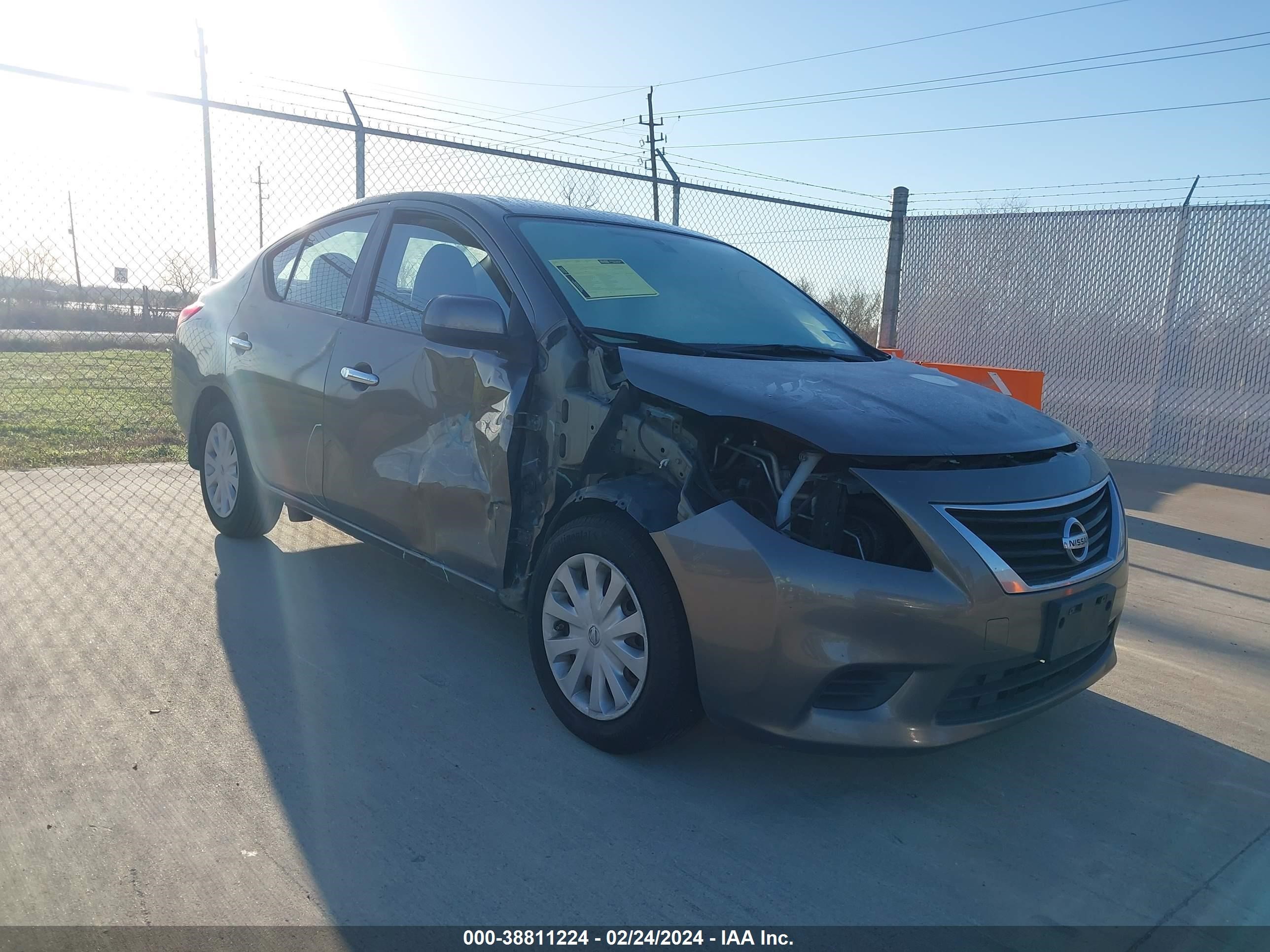 NISSAN VERSA 2013 3n1cn7ap8dl877527