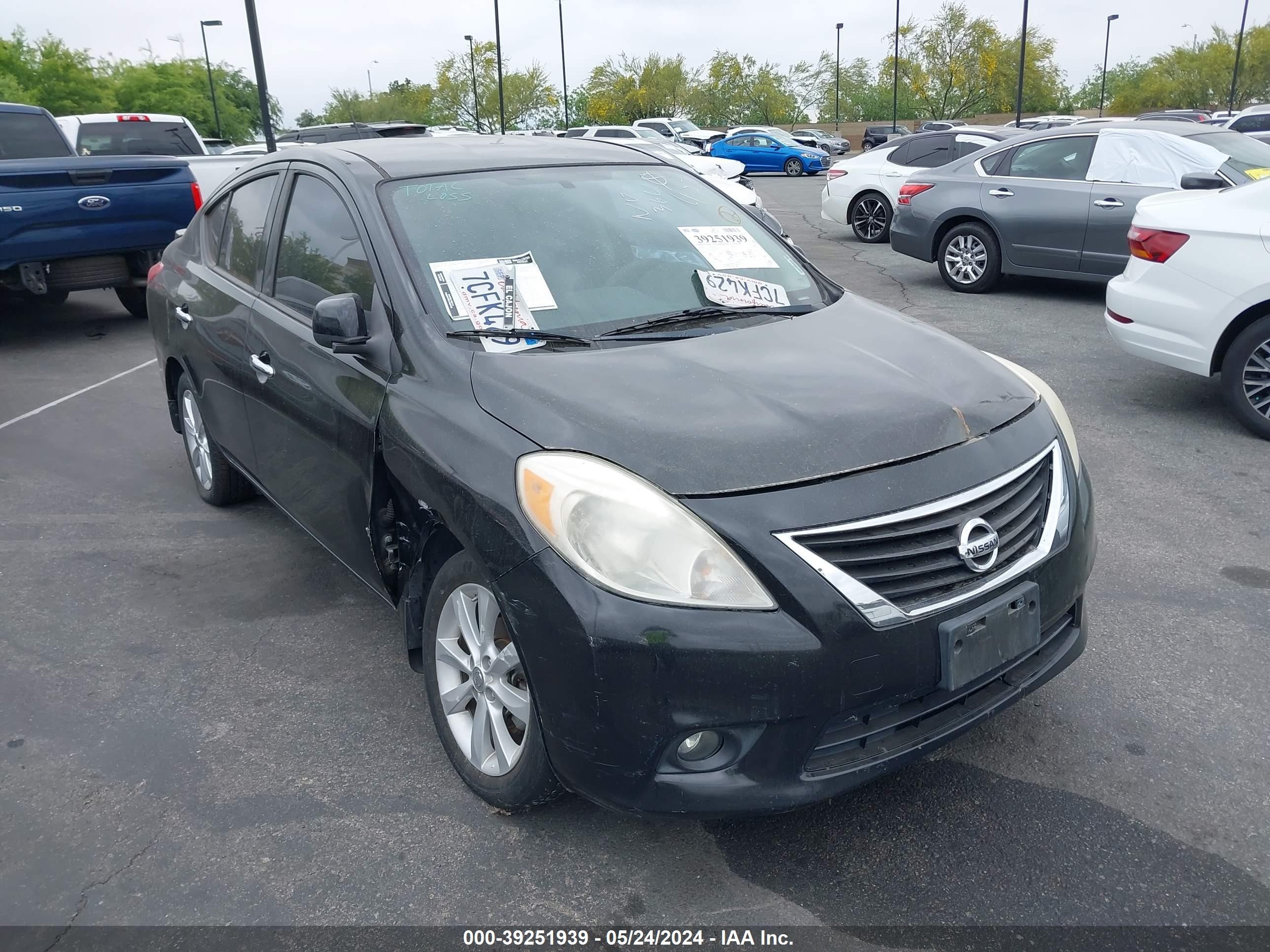 NISSAN VERSA 2014 3n1cn7ap8el808922