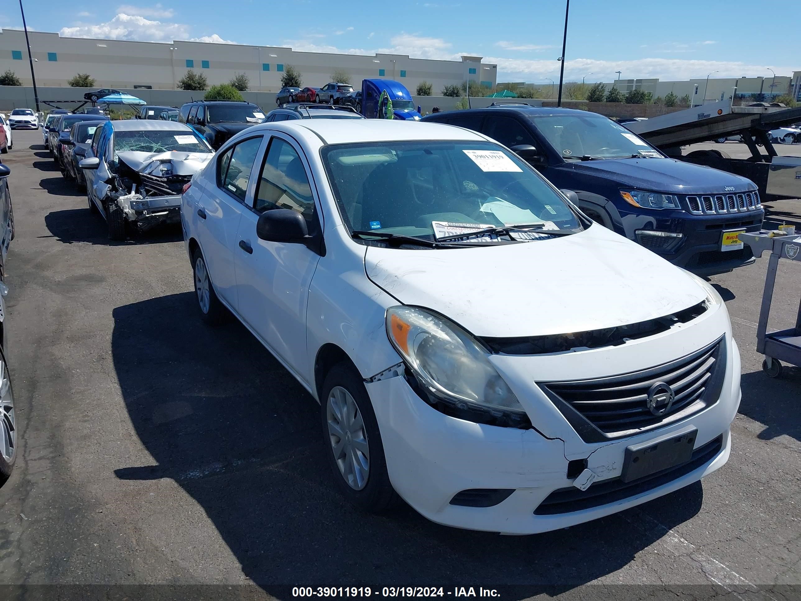 NISSAN VERSA 2014 3n1cn7ap8el844187