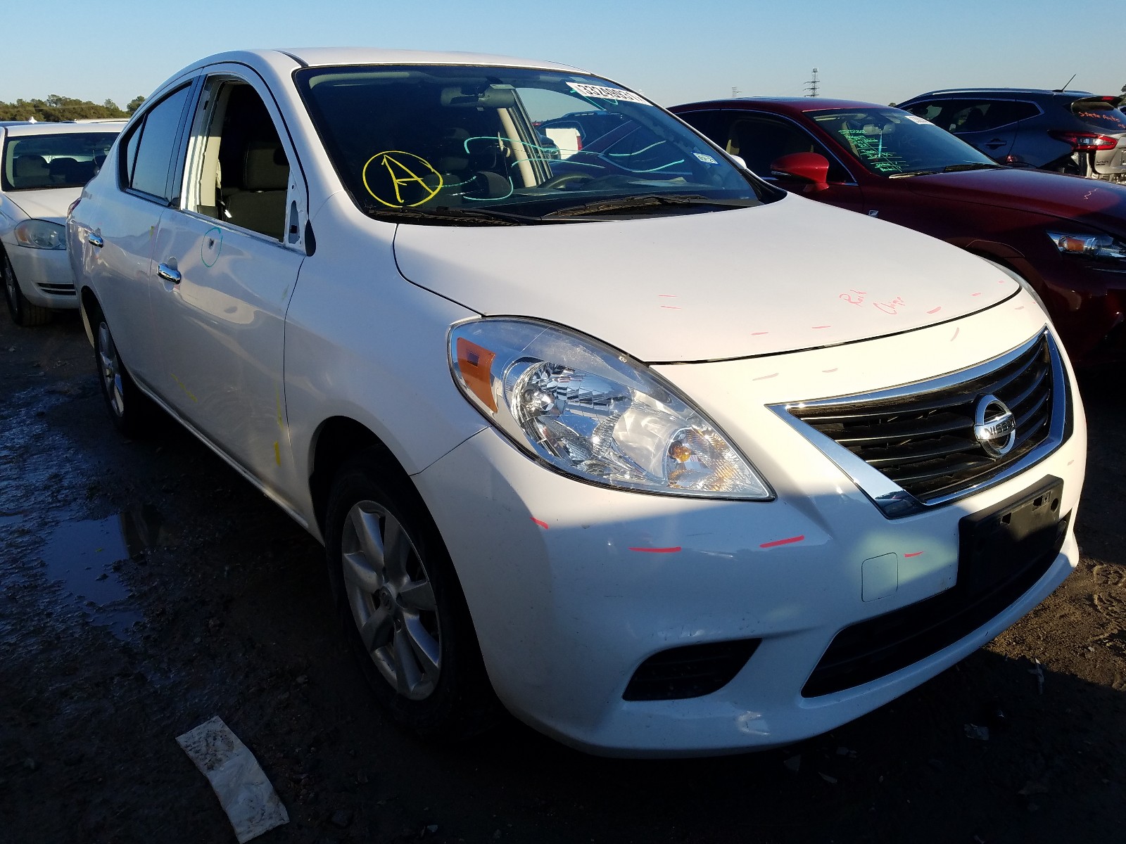 NISSAN VERSA S 2014 3n1cn7ap8el849969