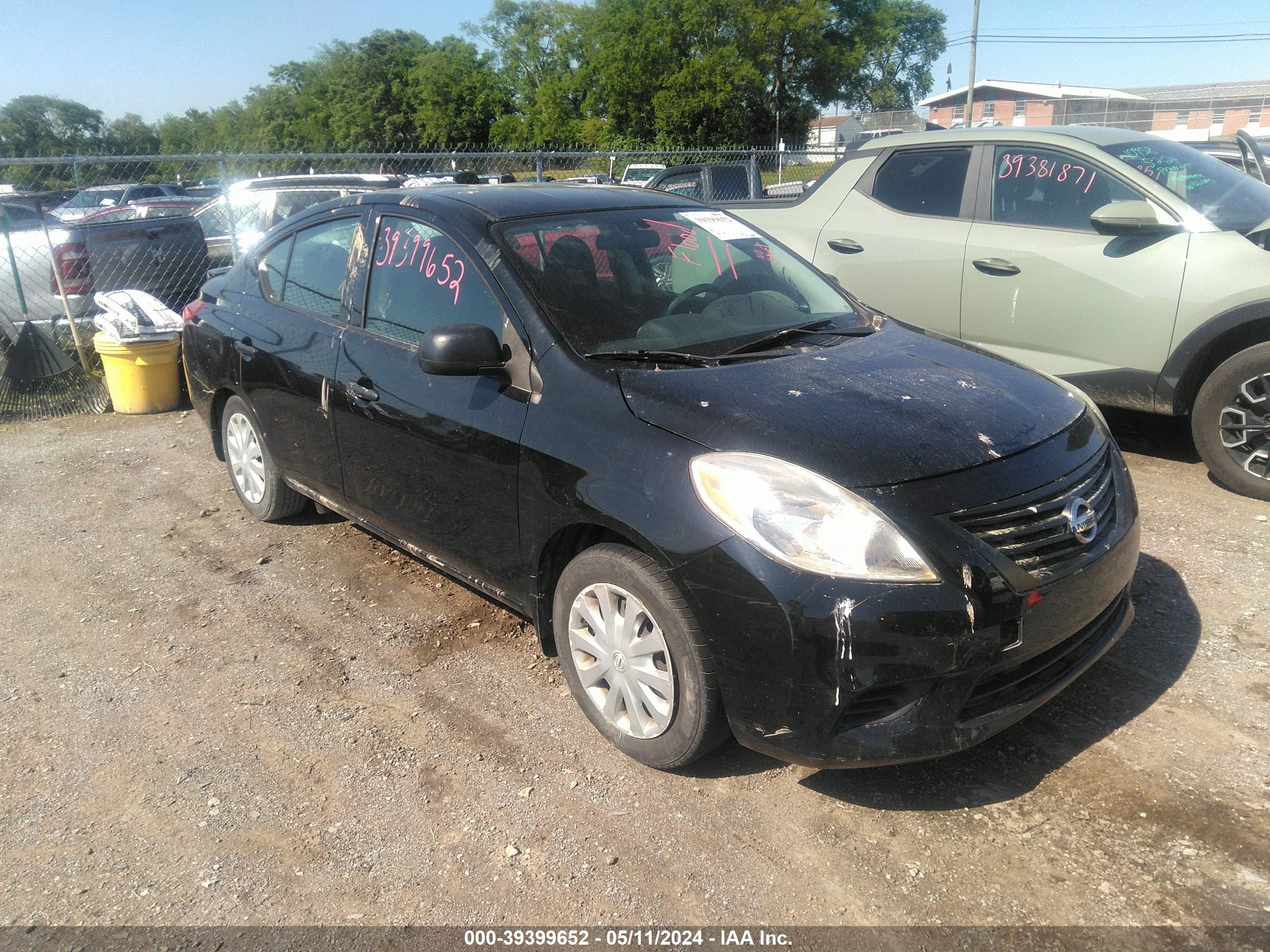 NISSAN VERSA 2014 3n1cn7ap8el855867