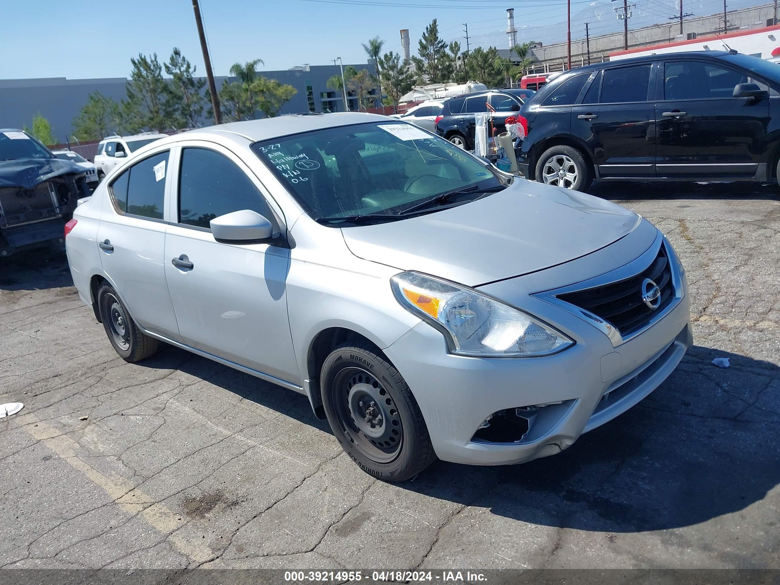 NISSAN VERSA 2016 3n1cn7ap8gl840918