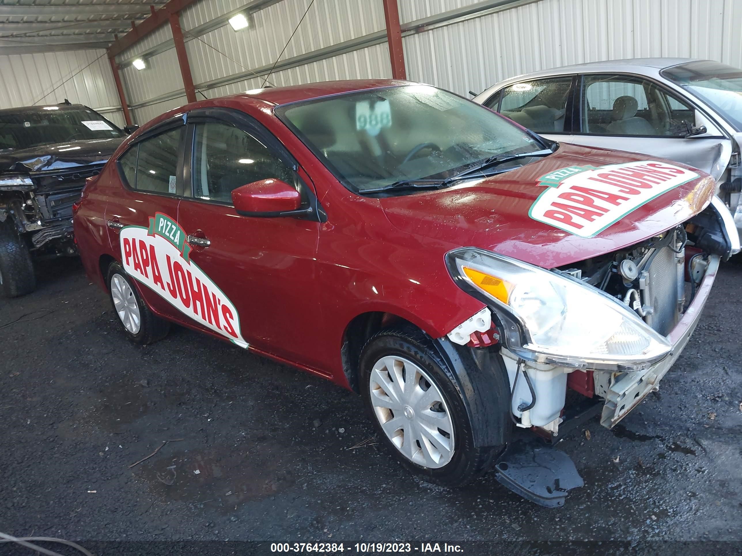 NISSAN VERSA 2018 3n1cn7ap8jl854874