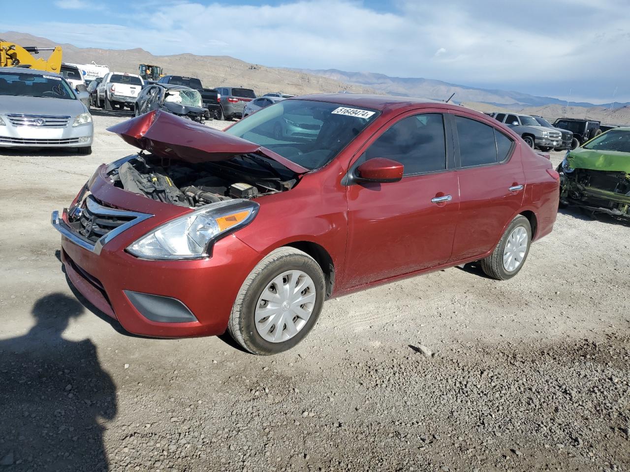 NISSAN VERSA 2019 3n1cn7ap8kl842239