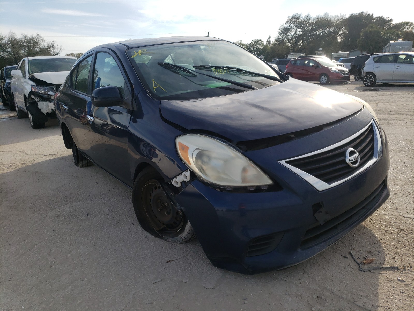 NISSAN VERSA S 2012 3n1cn7ap9cl928595