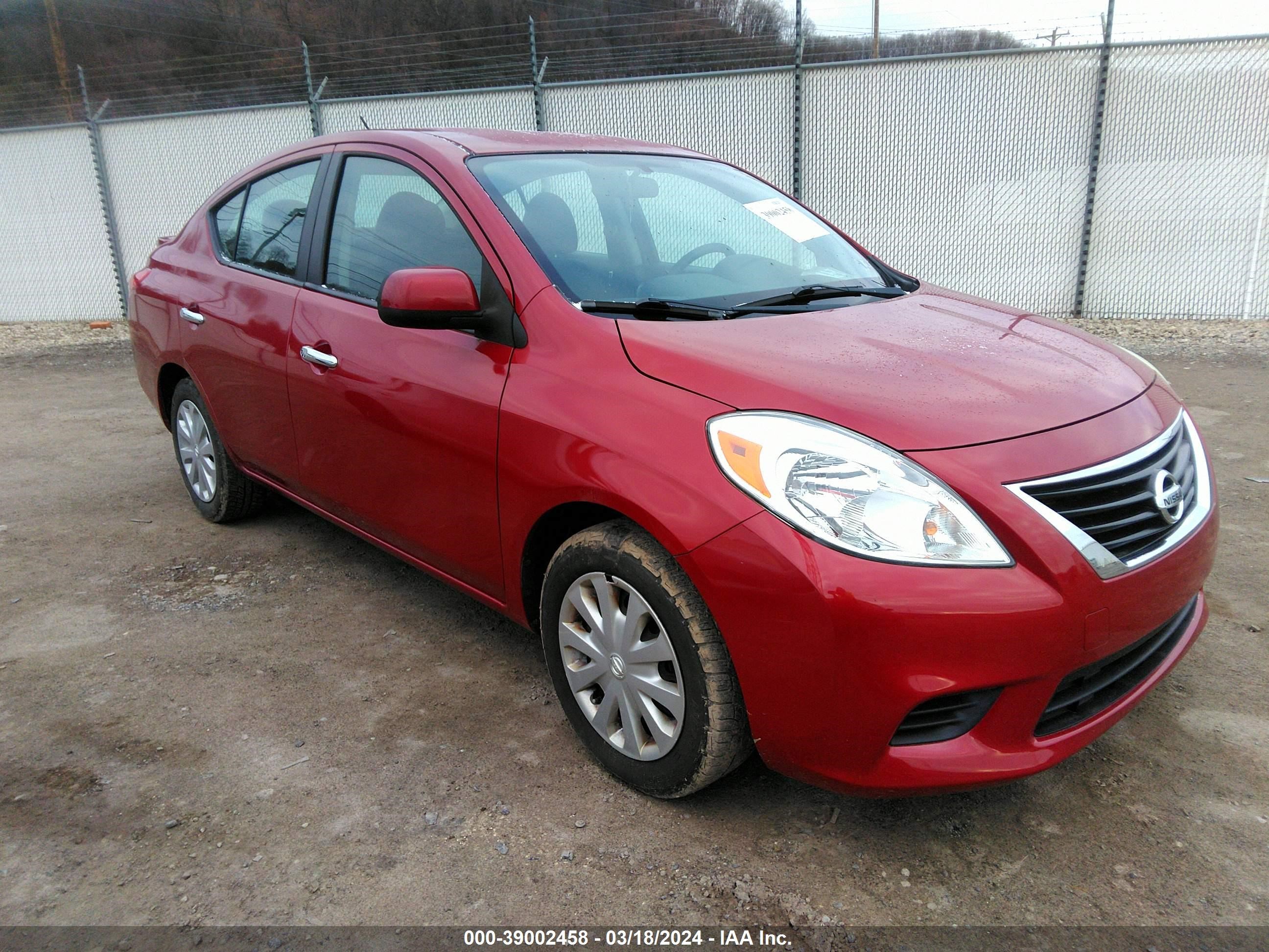 NISSAN VERSA 2013 3n1cn7ap9dl847405