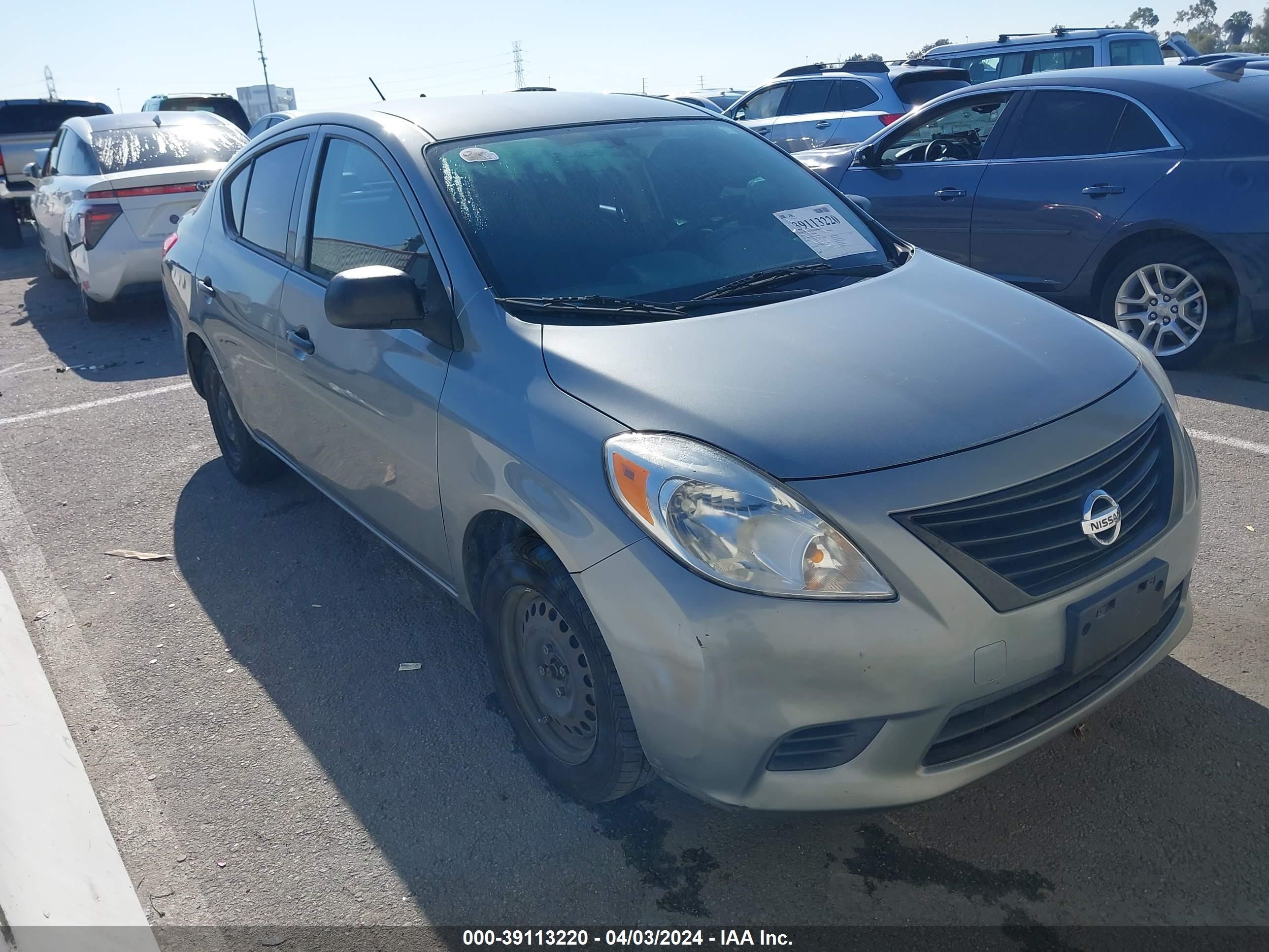 NISSAN VERSA 2013 3n1cn7ap9dl876970