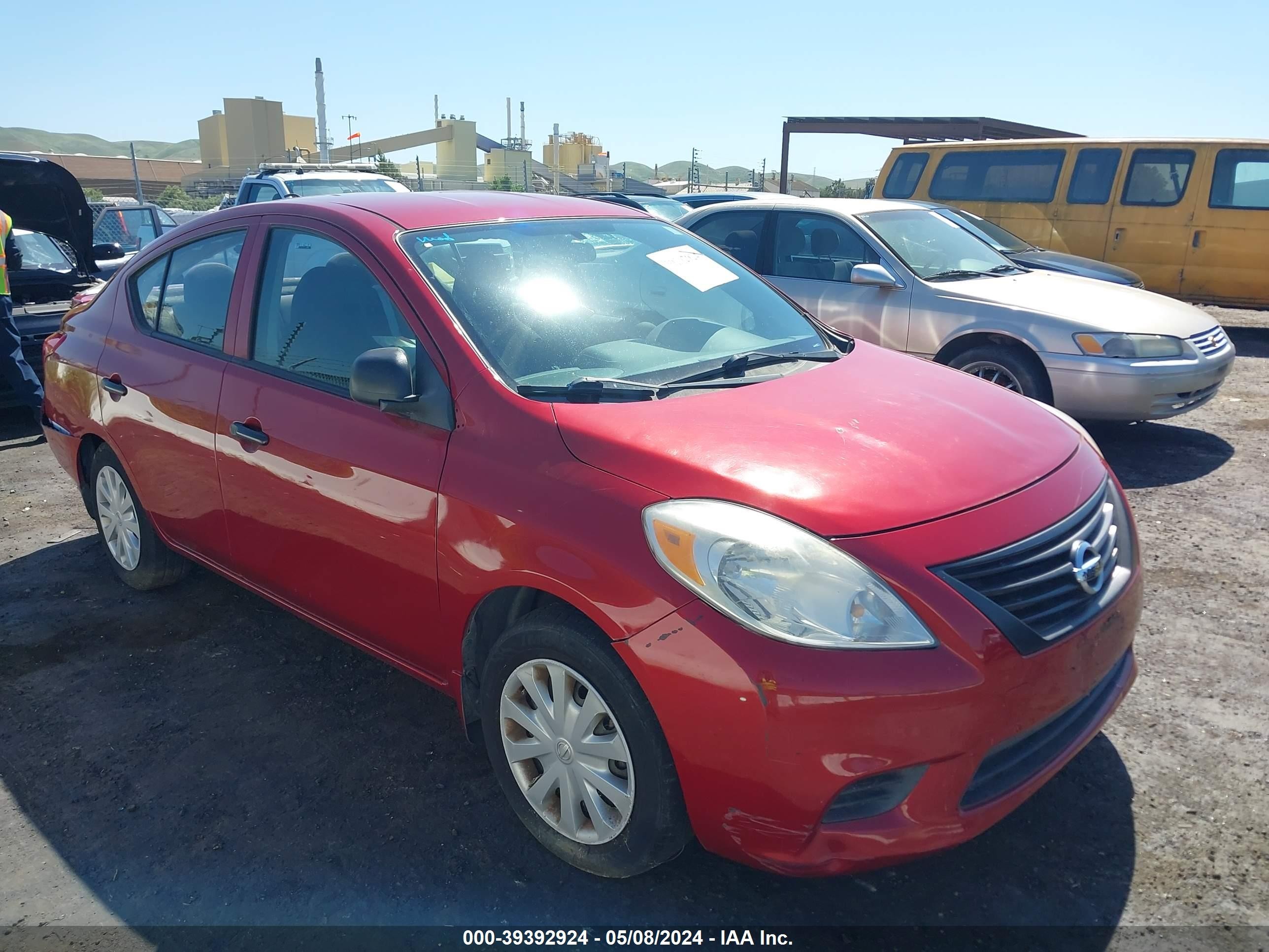 NISSAN VERSA 2014 3n1cn7ap9el859846