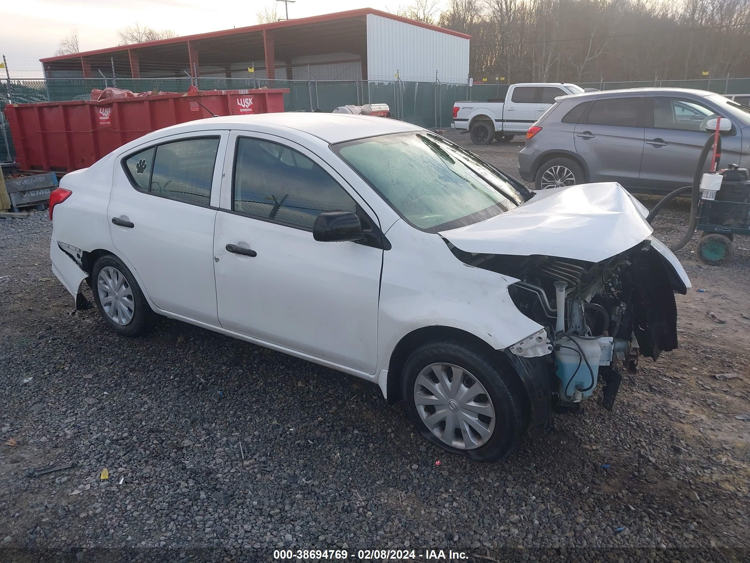 NISSAN VERSA 2015 3n1cn7ap9fl821213