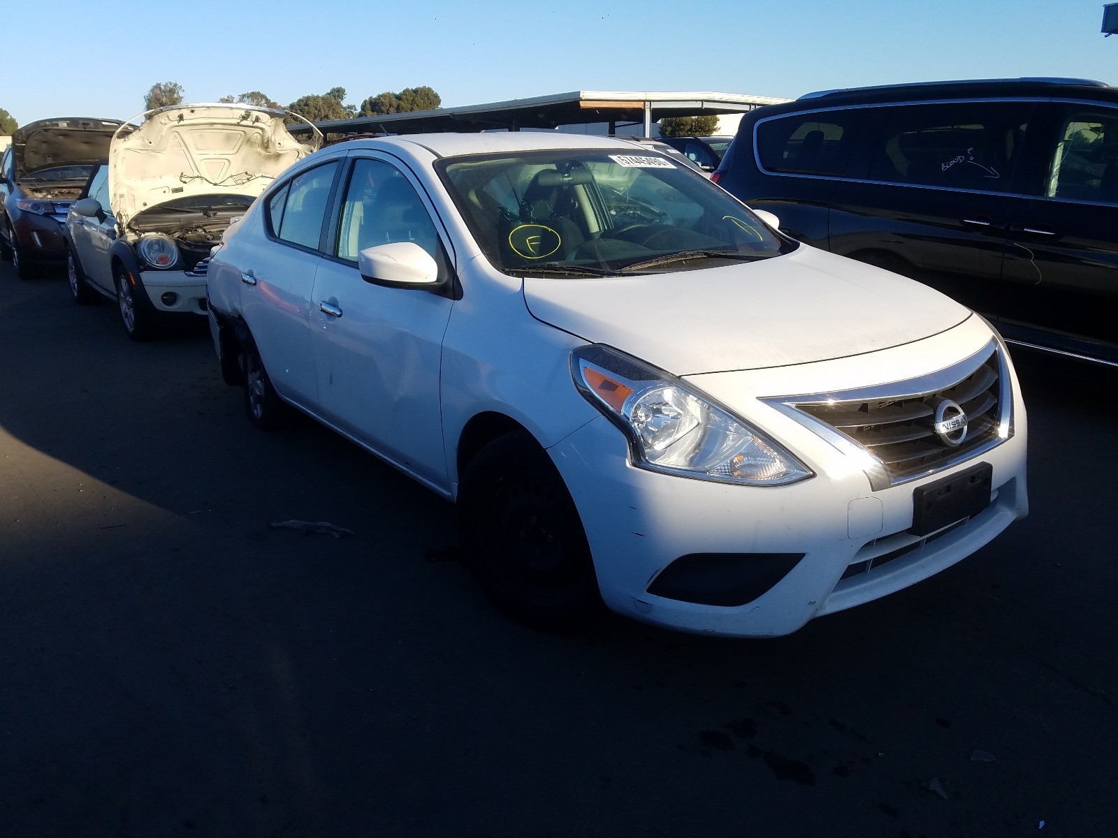 NISSAN VERSA S 2015 3n1cn7ap9fl909453