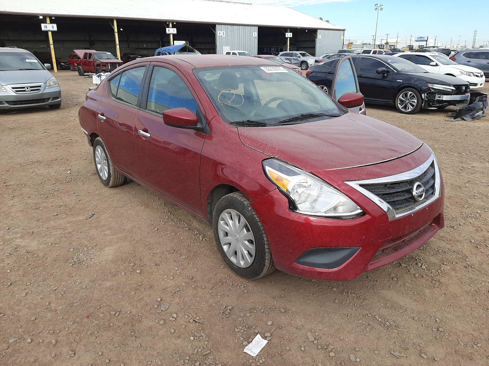 NISSAN VERSA S 2017 3n1cn7ap9hk456699