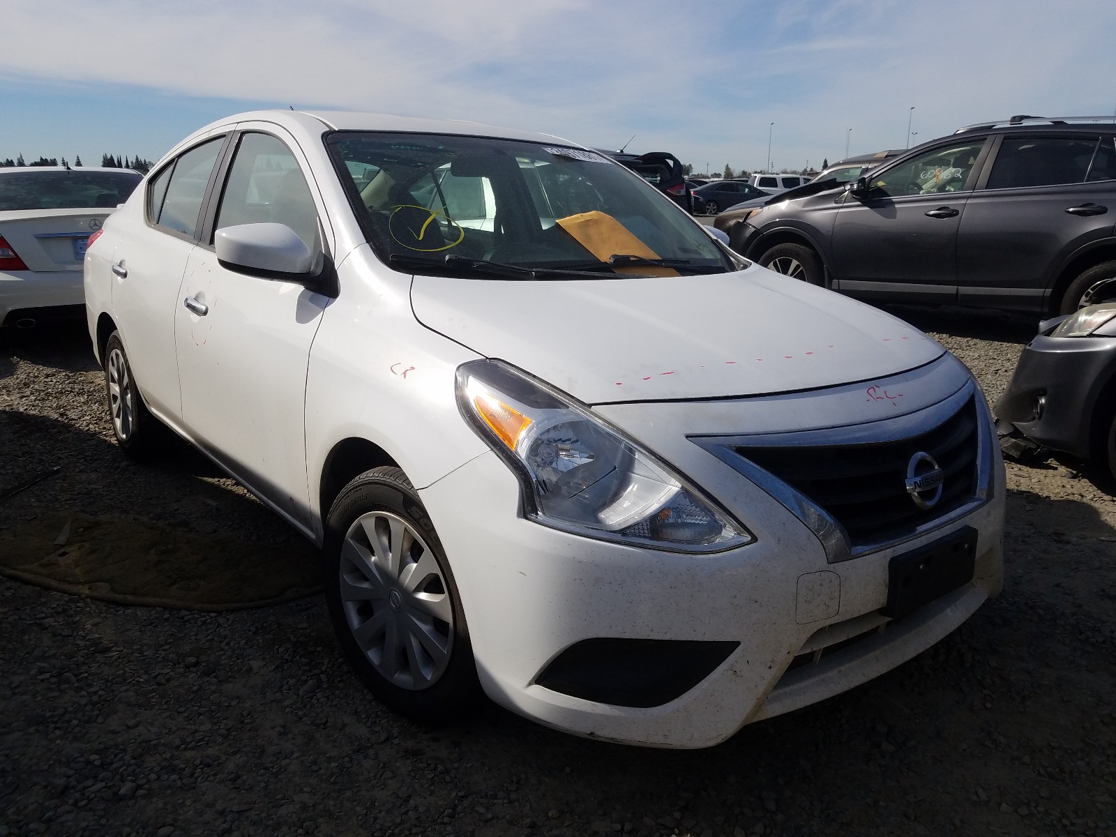 NISSAN VERSA S 2017 3n1cn7ap9hk467329