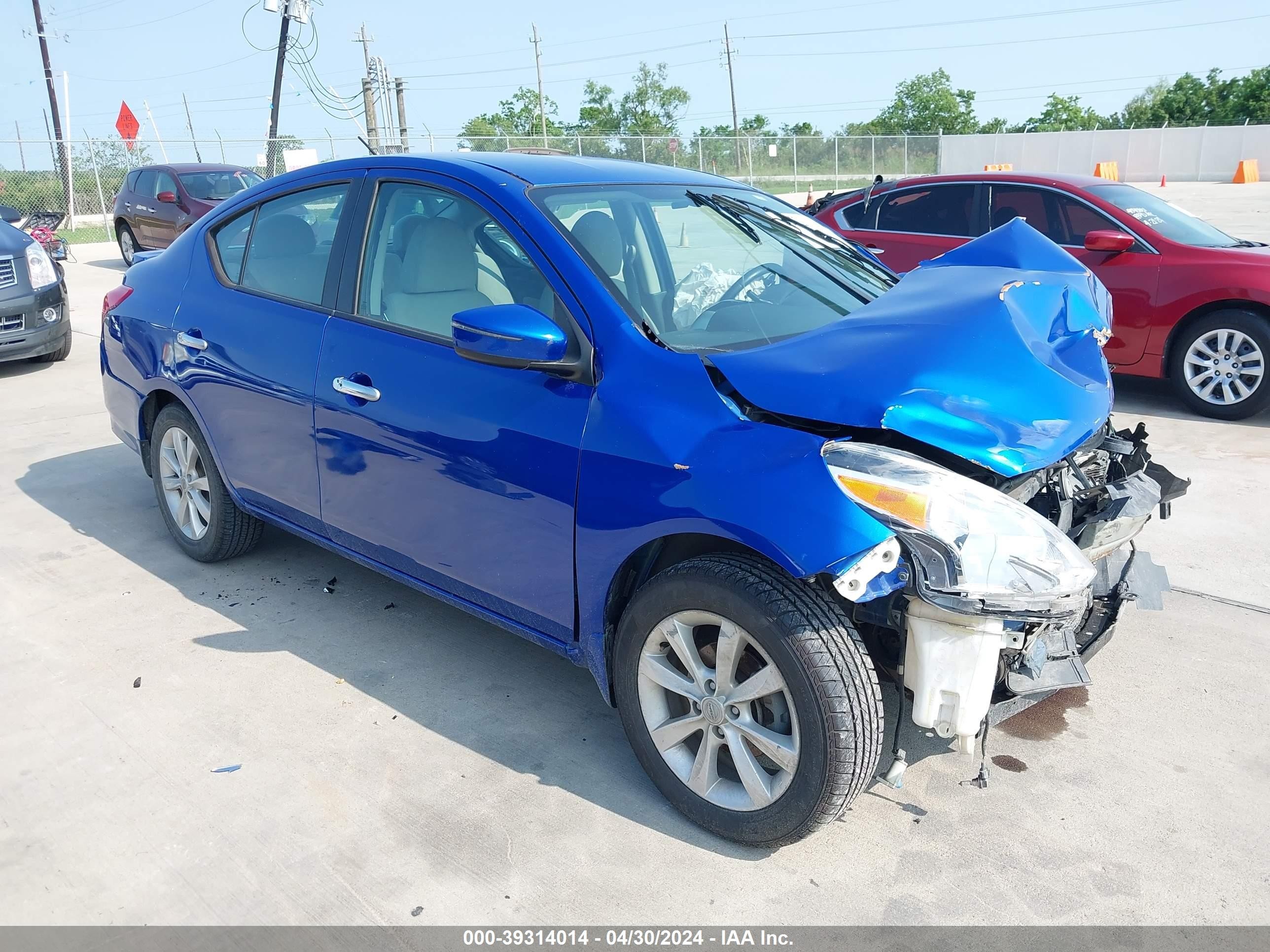 NISSAN VERSA 2017 3n1cn7ap9hl806391