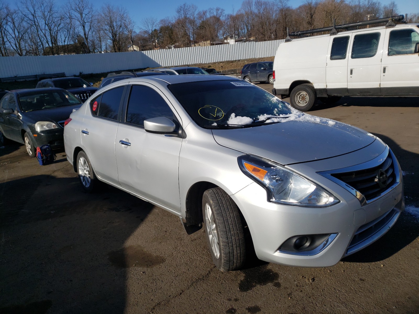 NISSAN VERSA S 2018 3n1cn7ap9jl800712