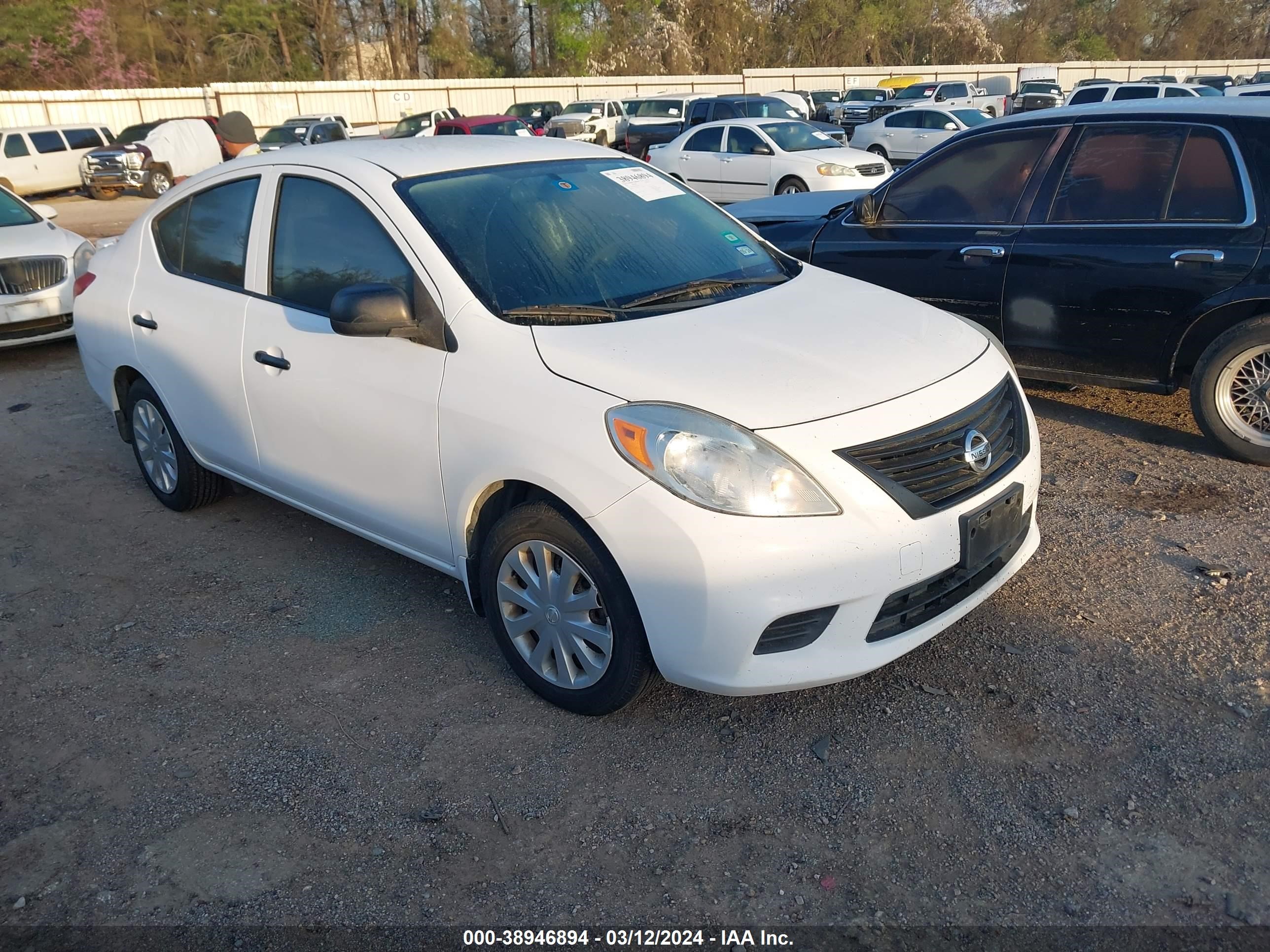 NISSAN VERSA 2013 3n1cn7apxdl864178