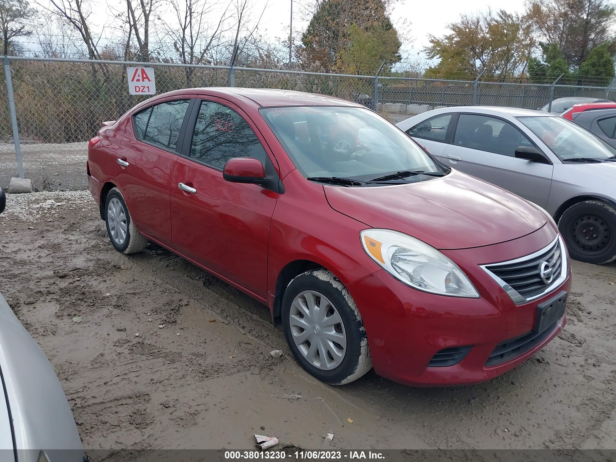 NISSAN VERSA 2013 3n1cn7apxdl866545