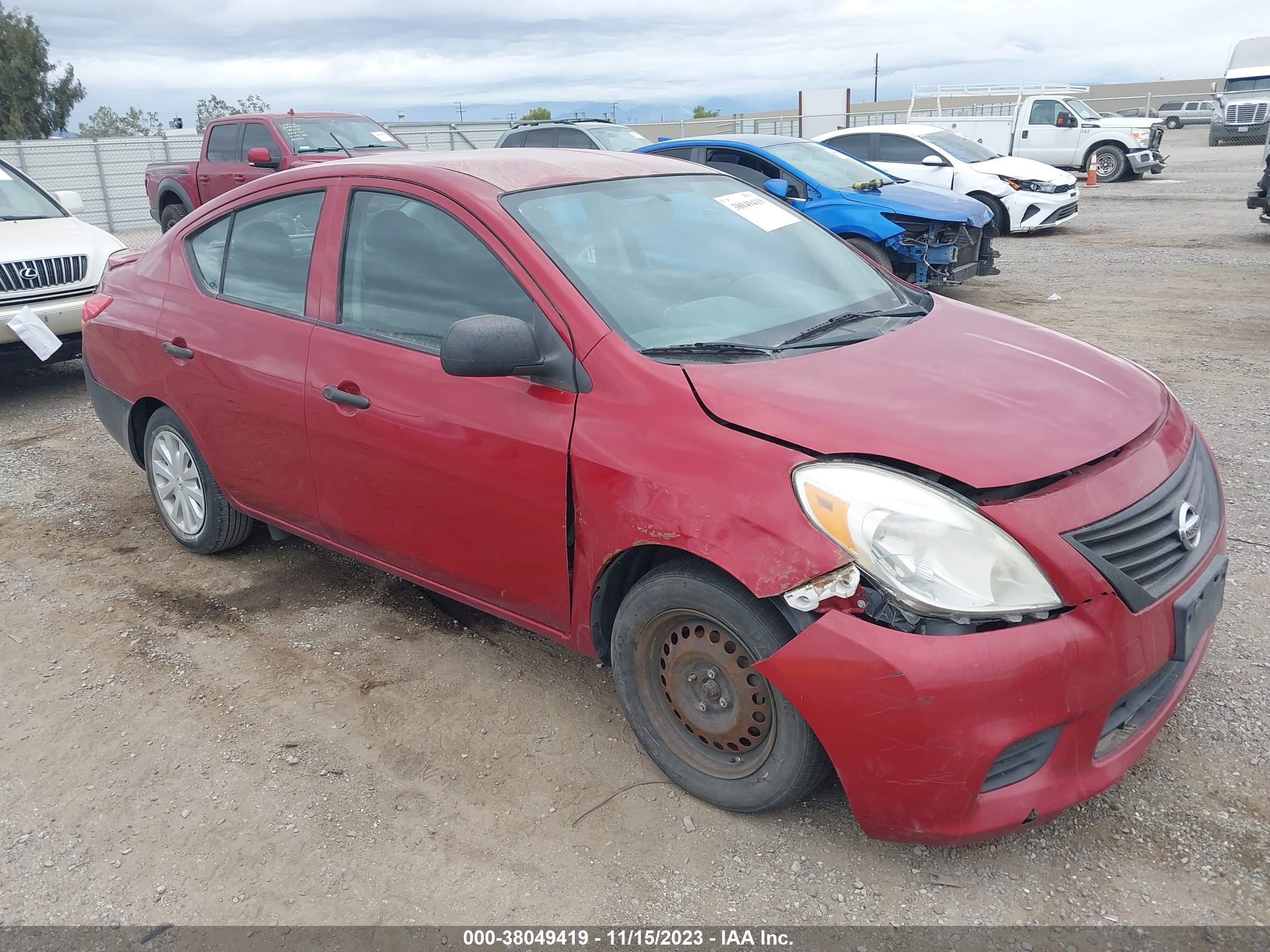 NISSAN VERSA 2014 3n1cn7apxel849116