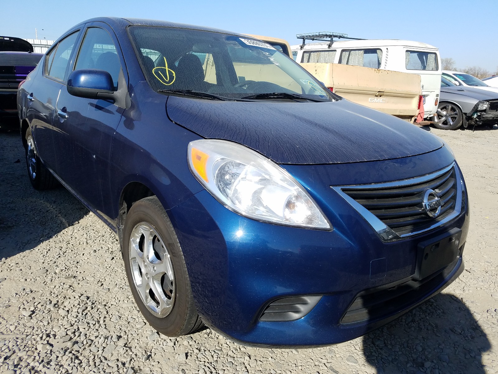 NISSAN VERSA S 2014 3n1cn7apxel877014