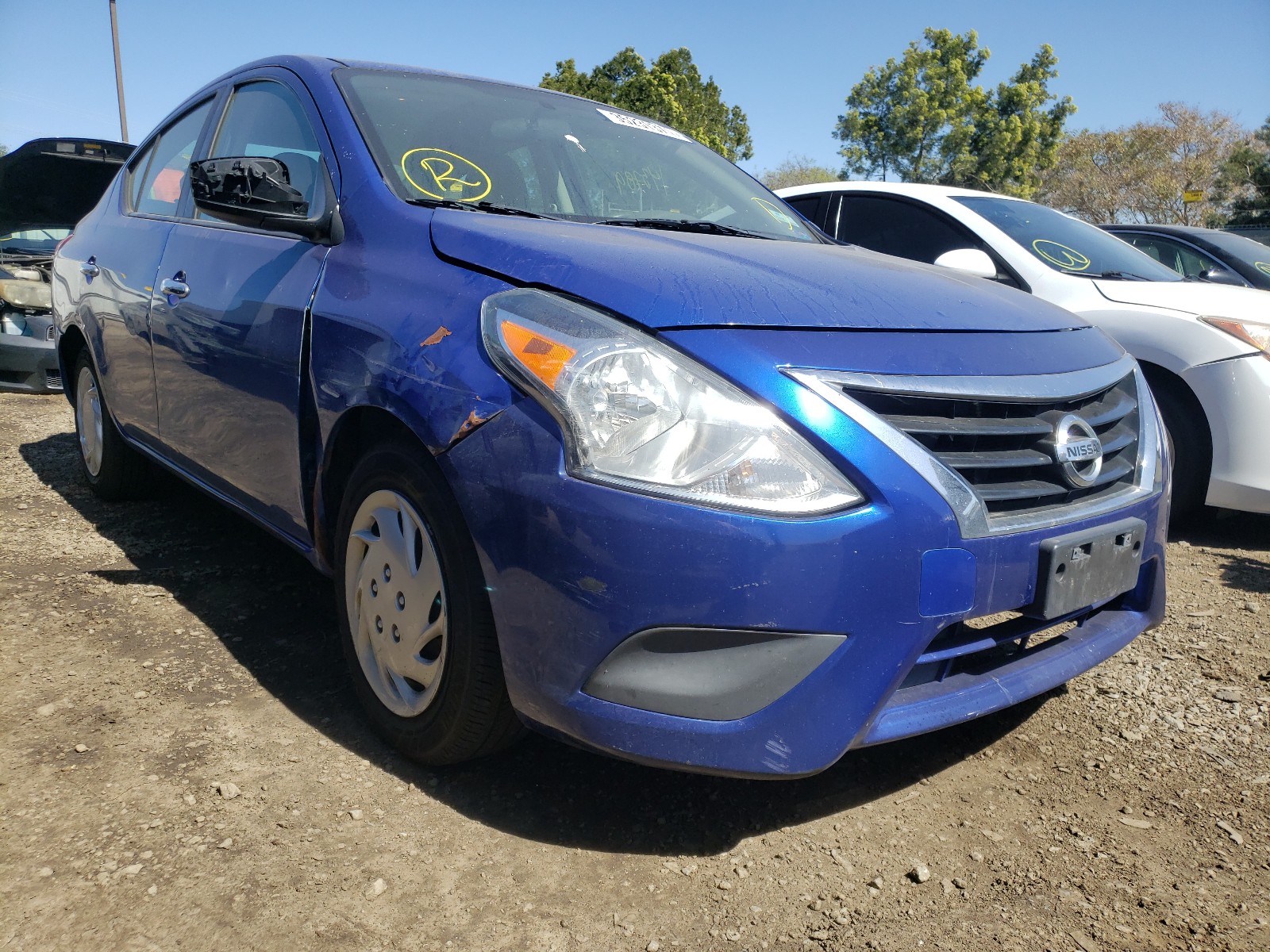 NISSAN VERSA S 2015 3n1cn7apxfl803335