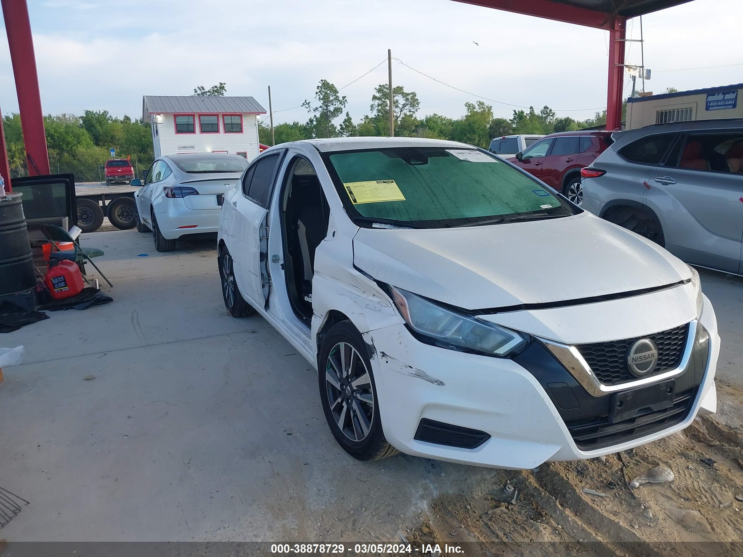 NISSAN VERSA 2021 3n1cn8ev1ml838244