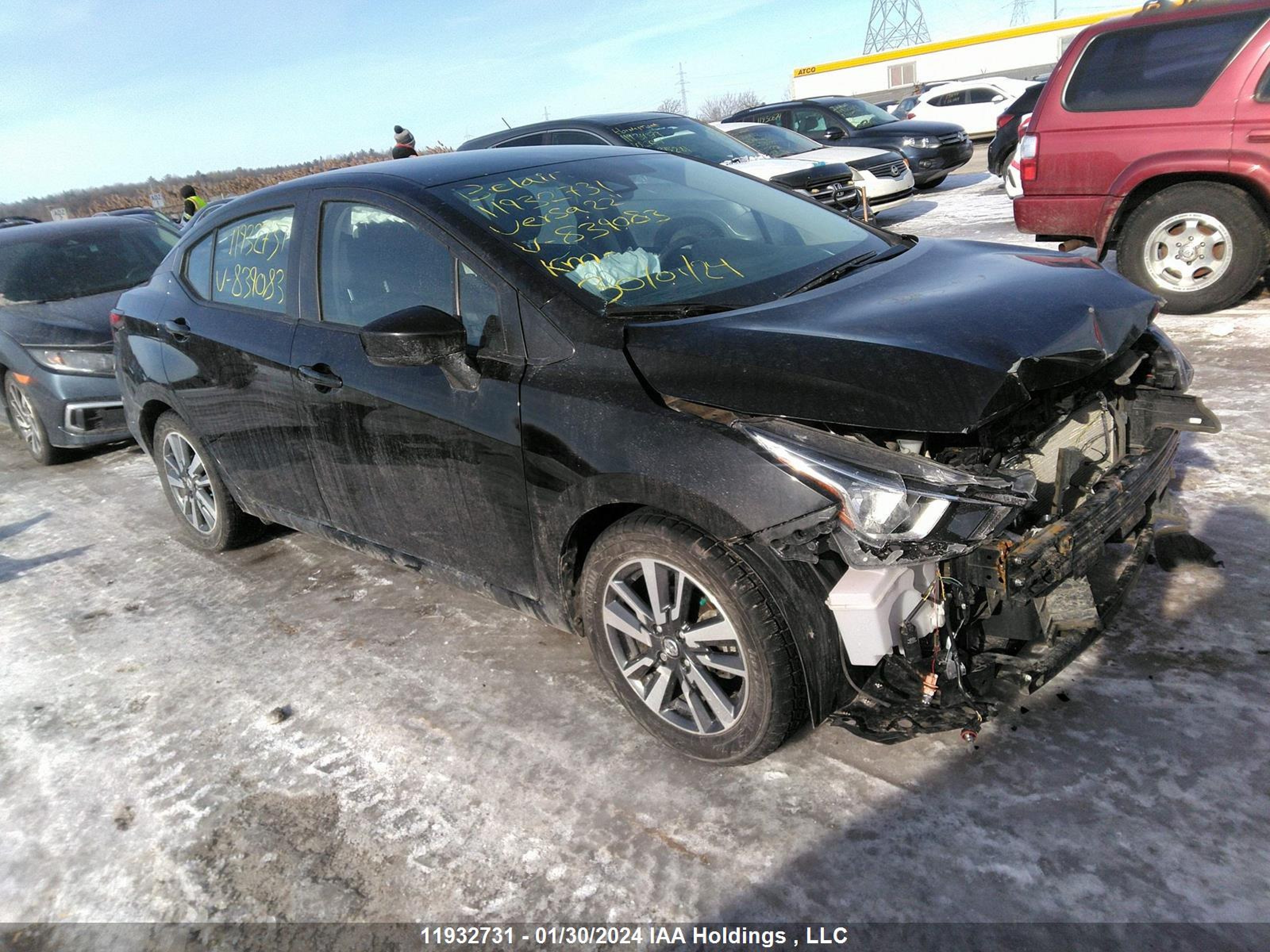 NISSAN VERSA 2022 3n1cn8ev6nl839083