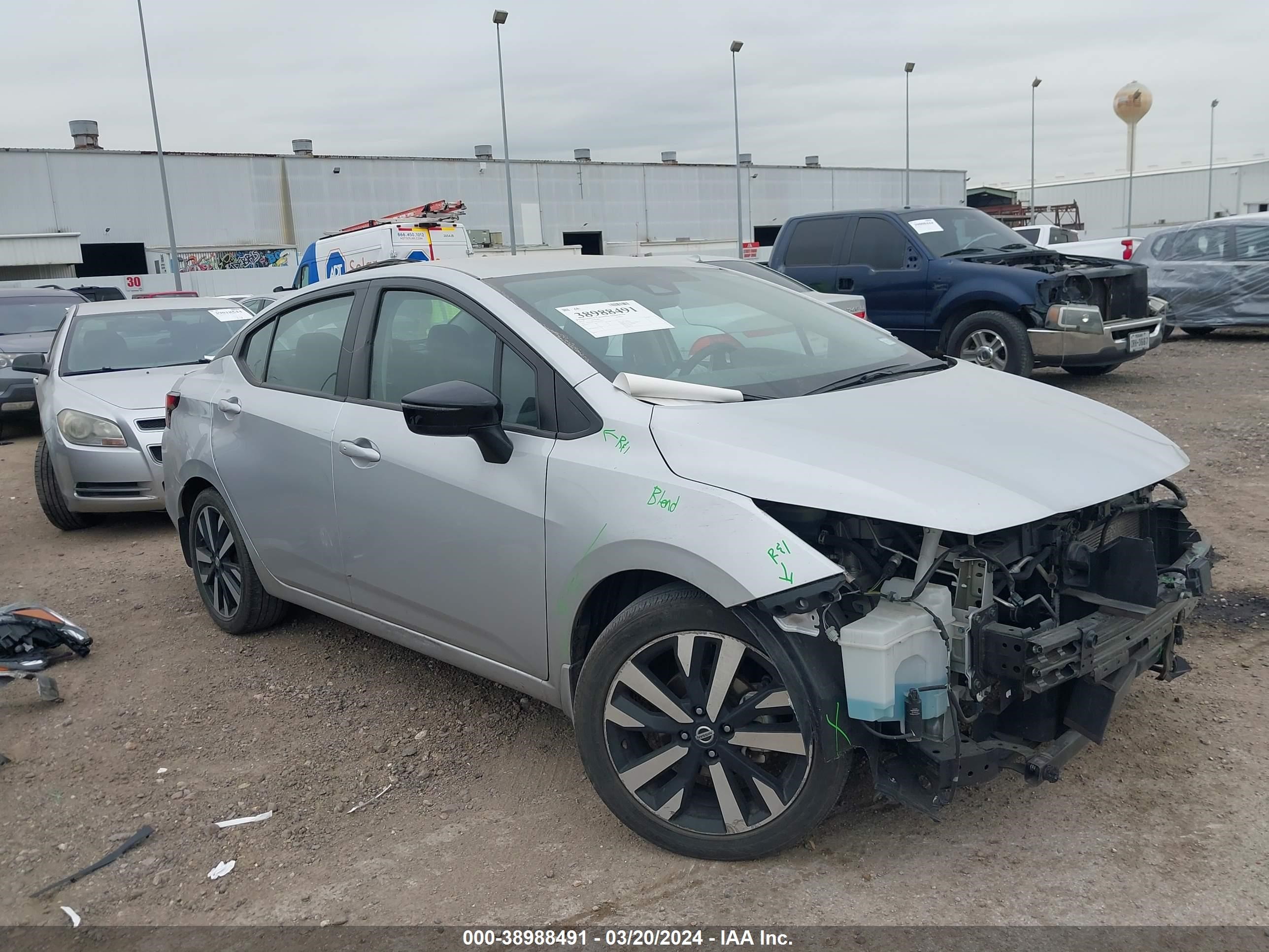 NISSAN VERSA 2022 3n1cn8fv0nl824075