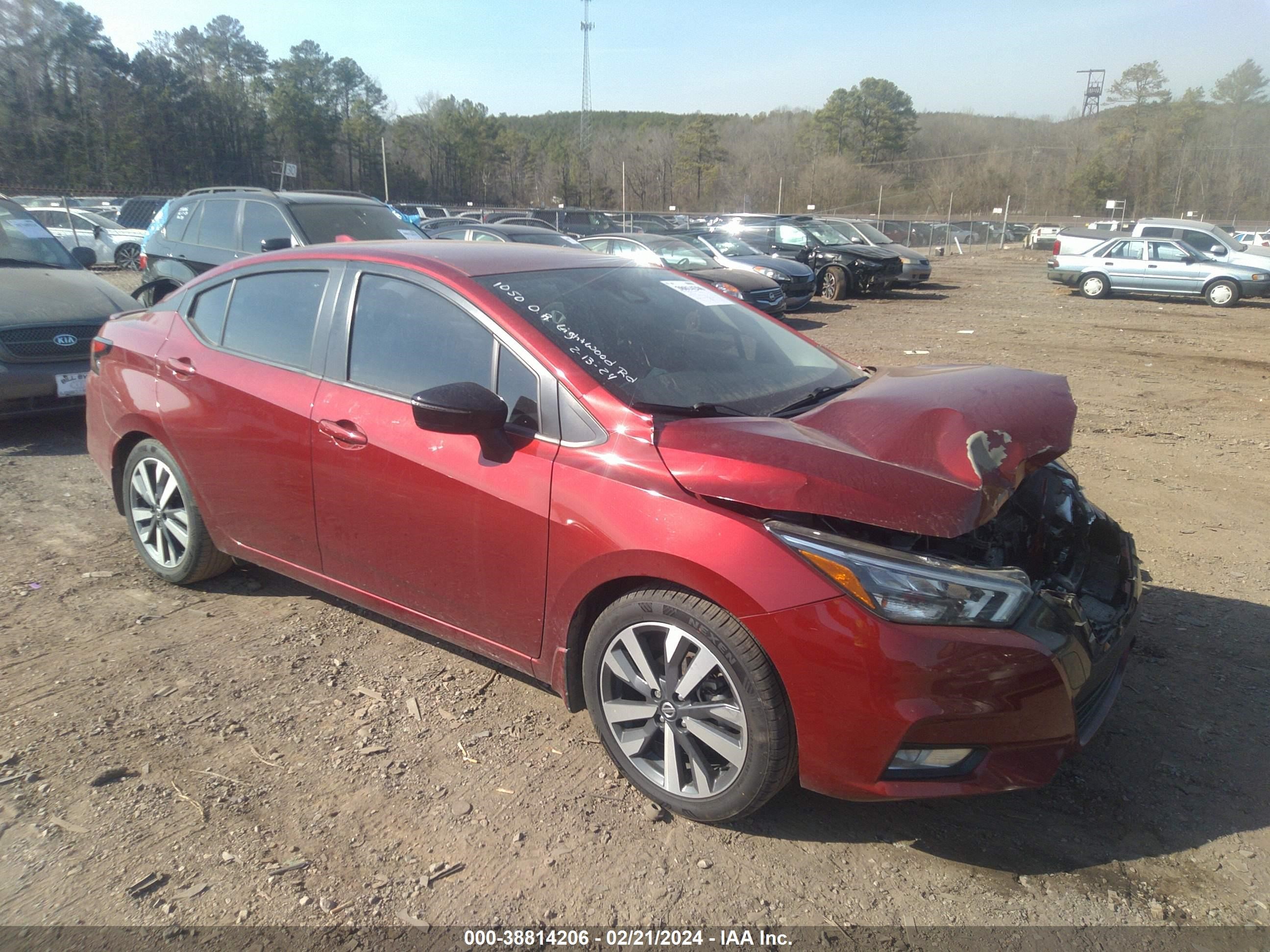 NISSAN VERSA 2021 3n1cn8fv4ml806192