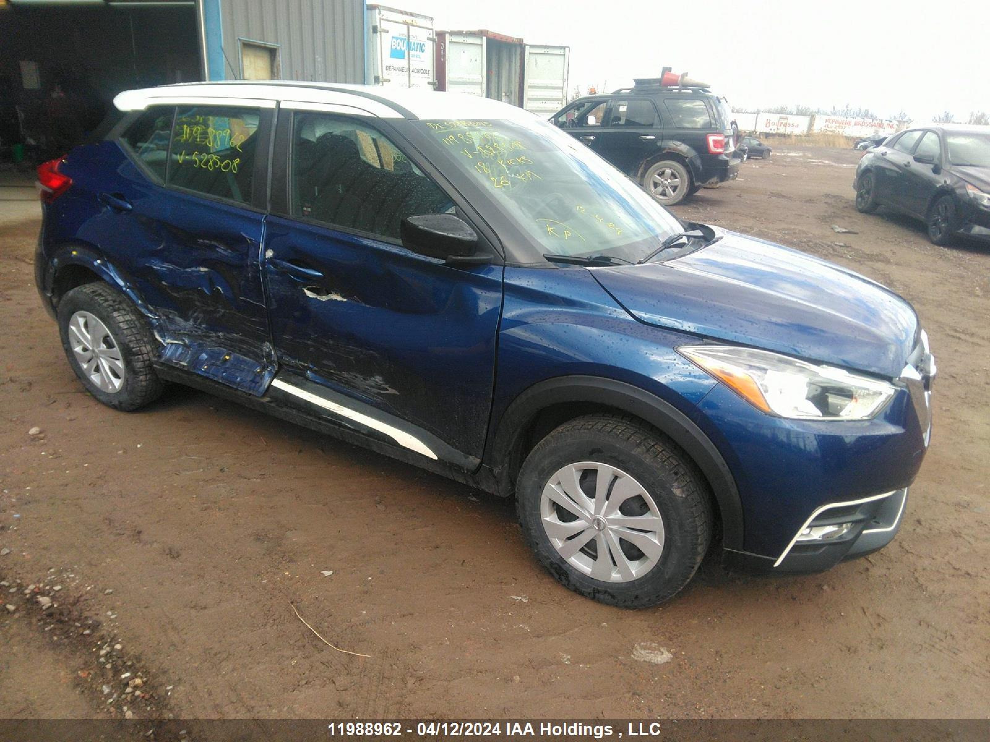 NISSAN KICKS 2018 3n1cp5cu6jl528508