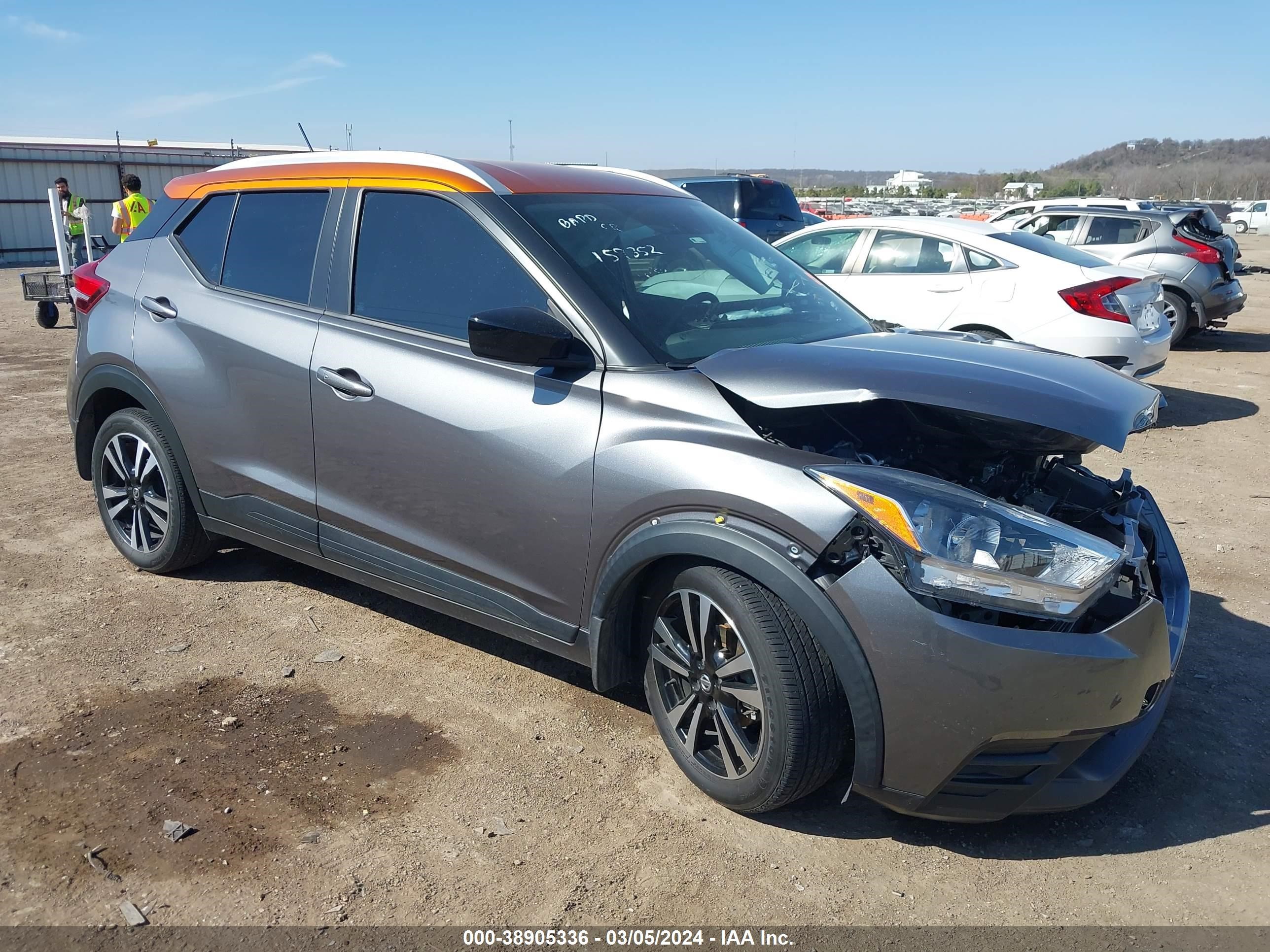 NISSAN KICKS 2019 3n1cp5cu9kl478088