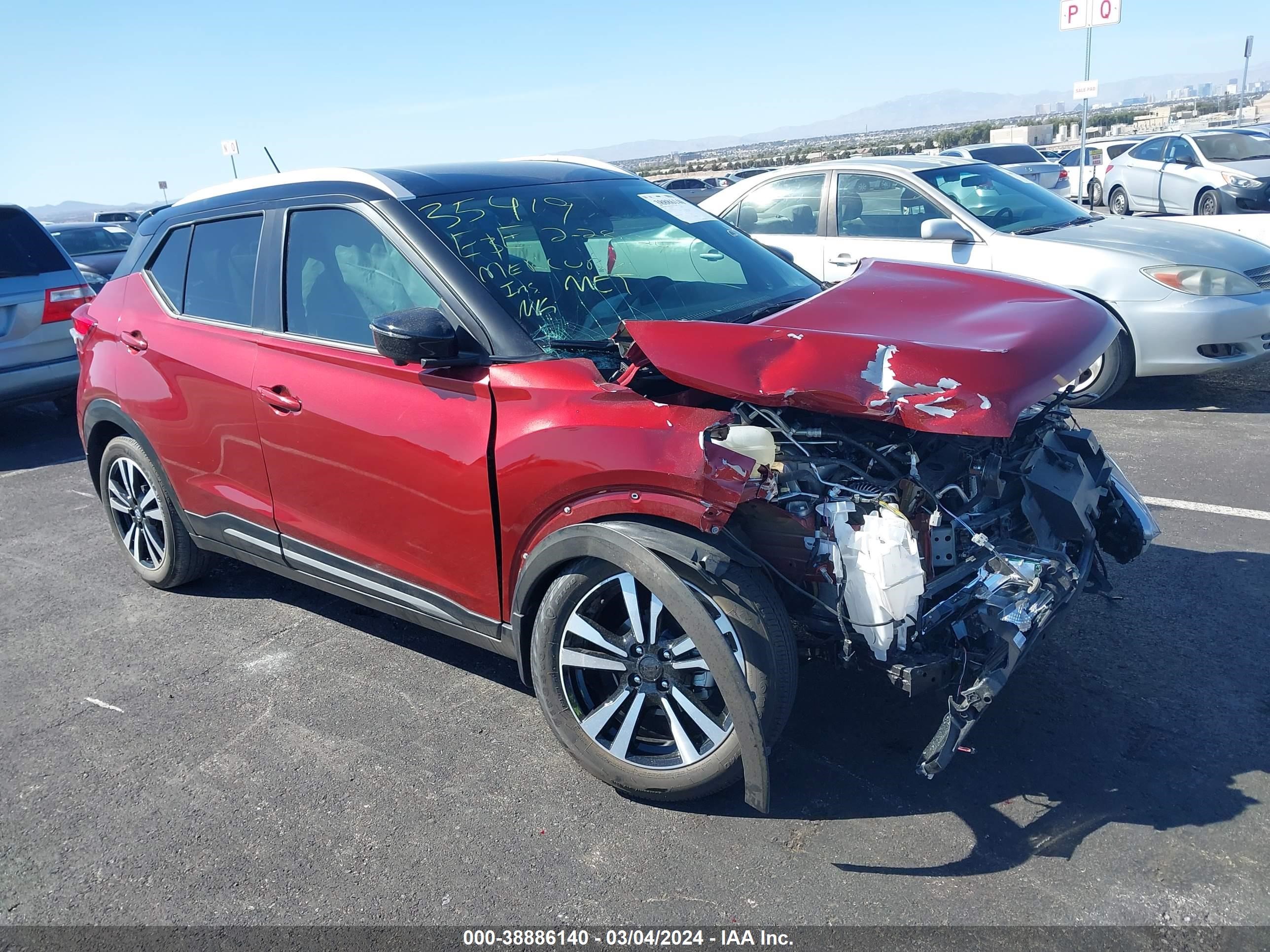 NISSAN KICKS 2019 3n1cp5cu9kl543750