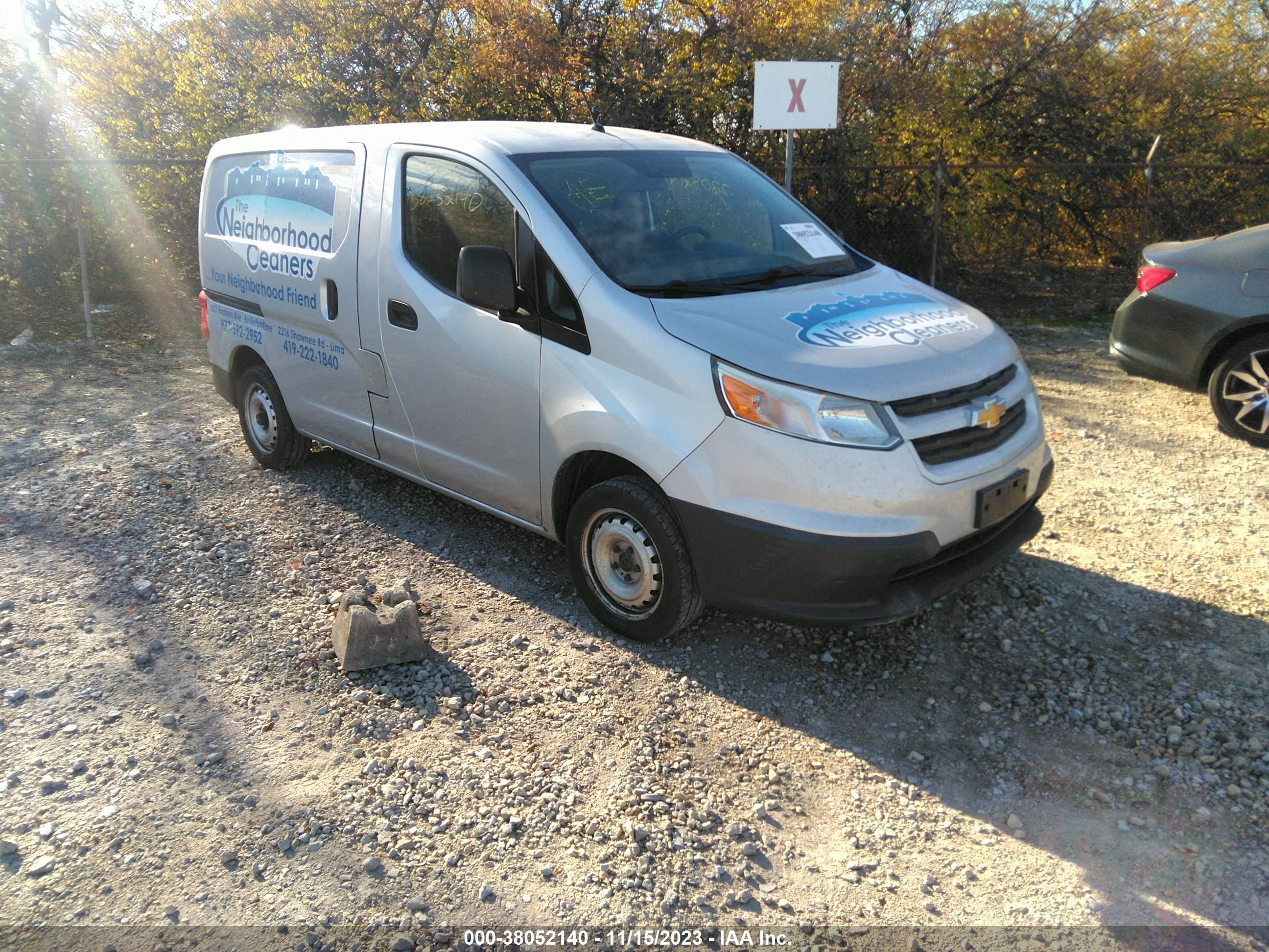 CHEVROLET EXPRESS 2015 3n63m0zn6fk722717