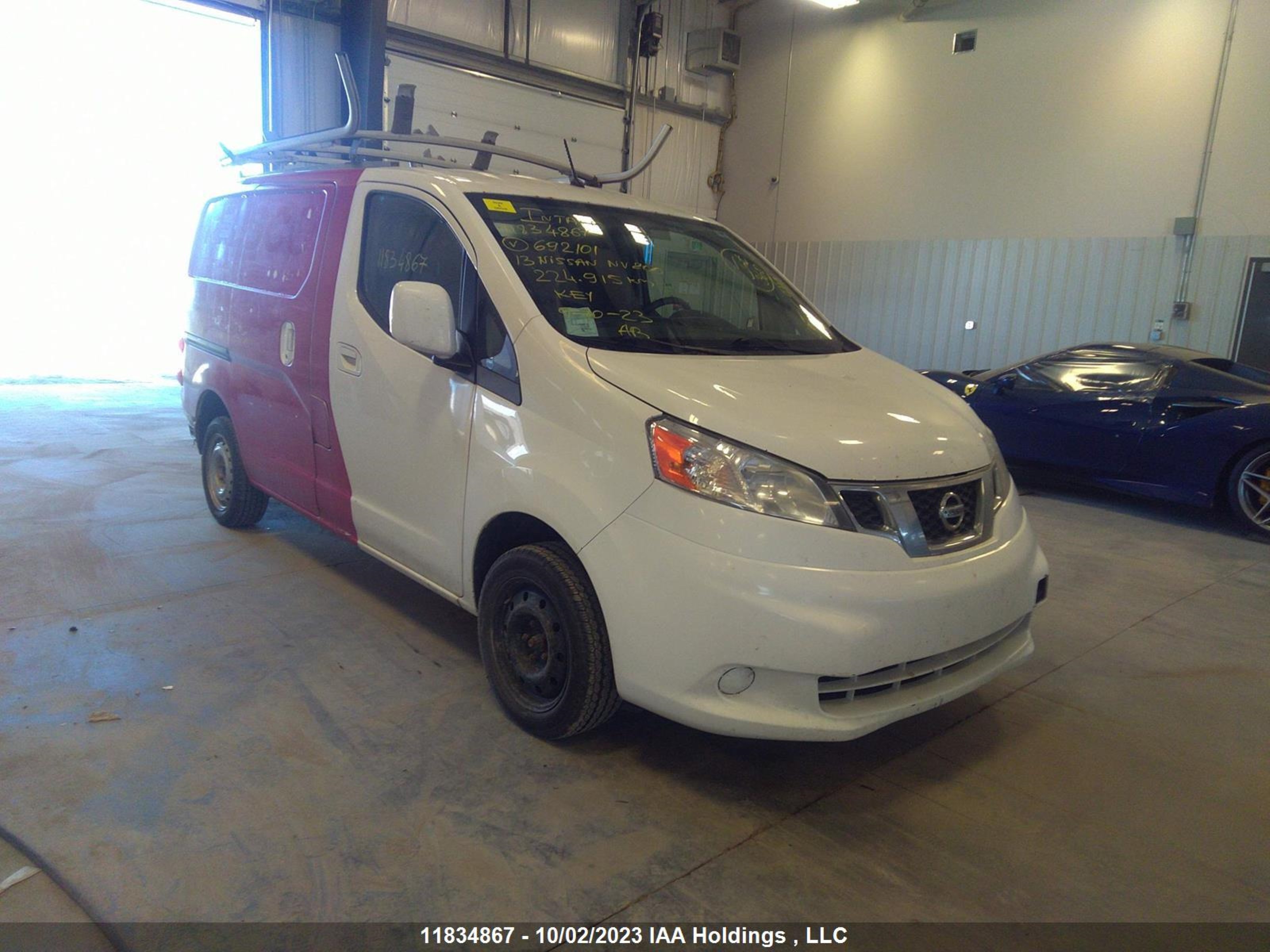 NISSAN NV200 2013 3n6cm0kn3dk692101