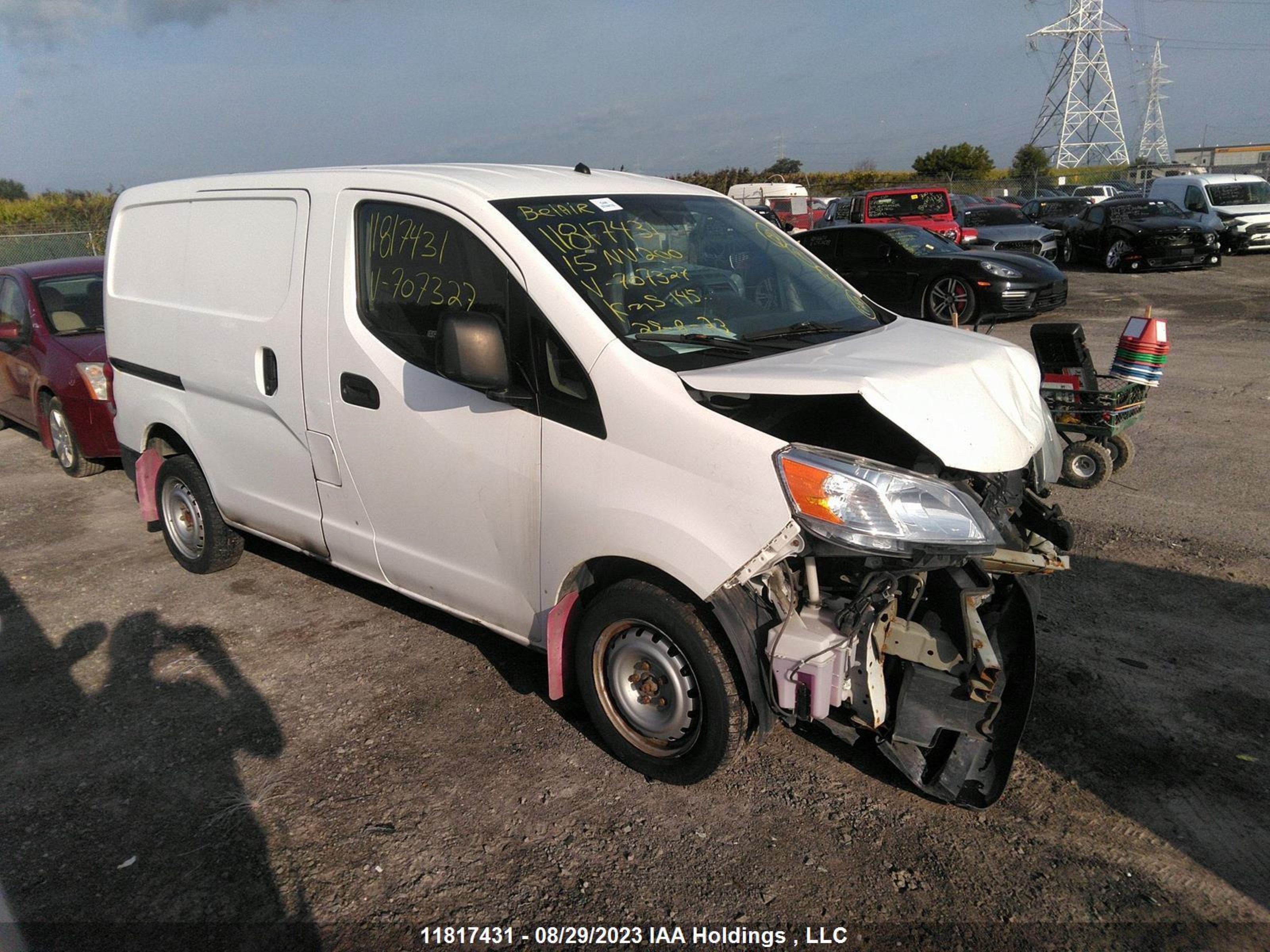 NISSAN NV200 2015 3n6cm0kn3fk707327