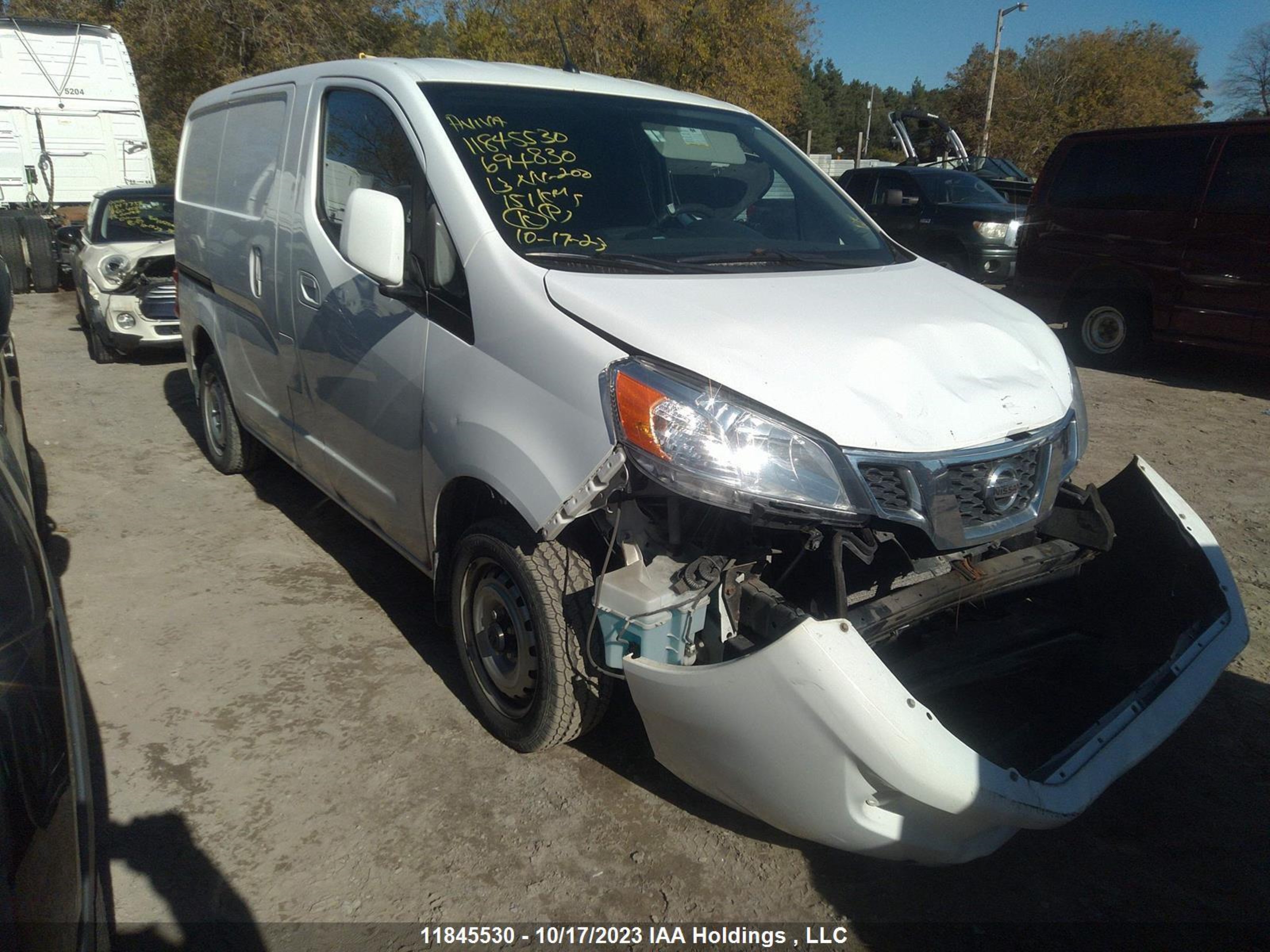 NISSAN NV200 2013 3n6cm0kn4dk694830