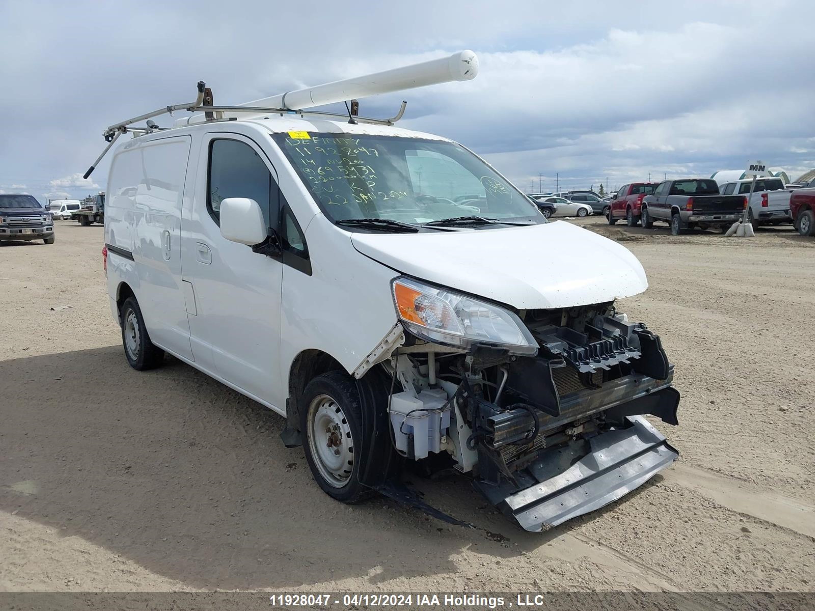 NISSAN NV200 2014 3n6cm0kn4ek695431