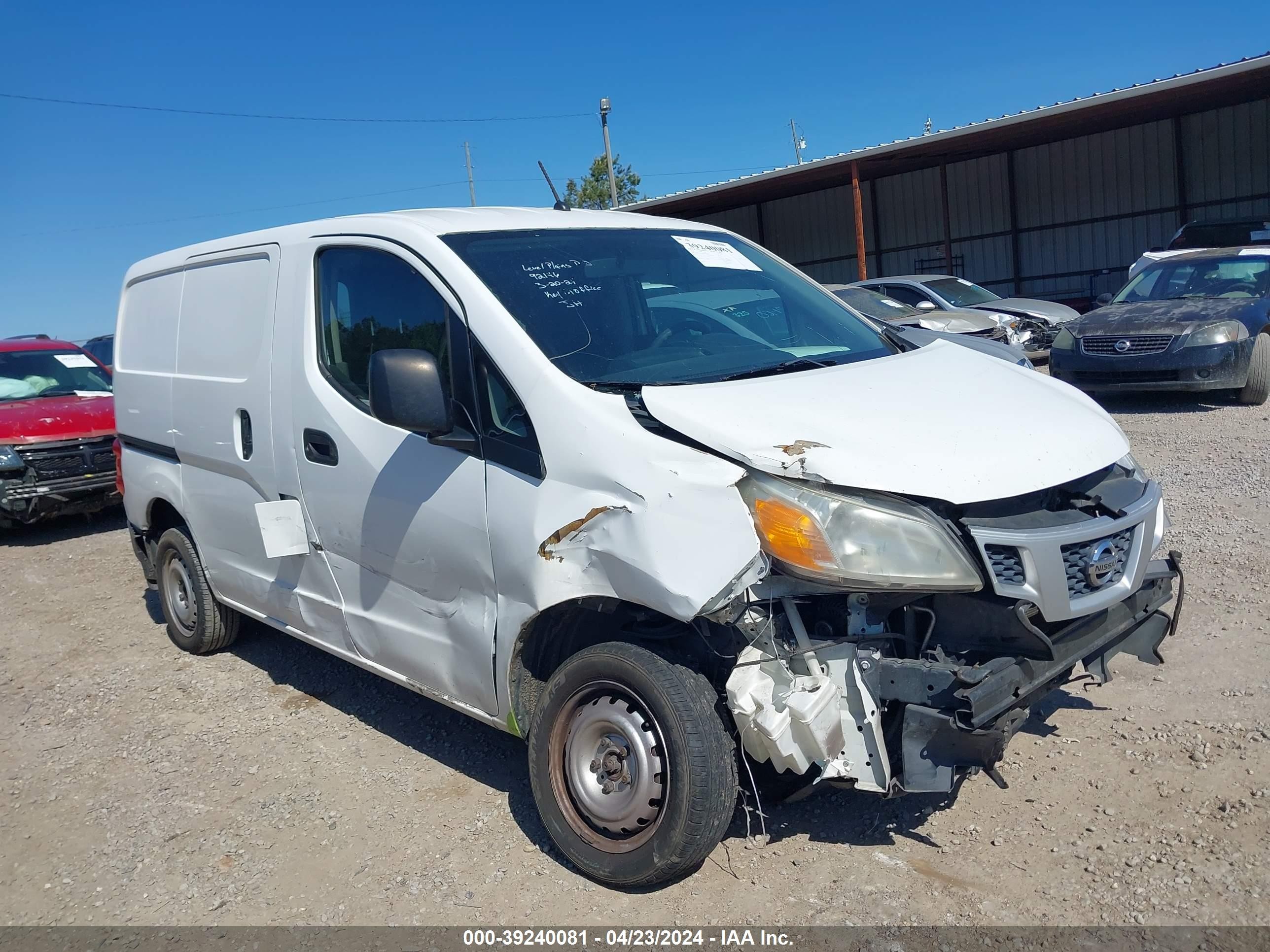 NISSAN NV200 2014 3n6cm0kn4ek701891