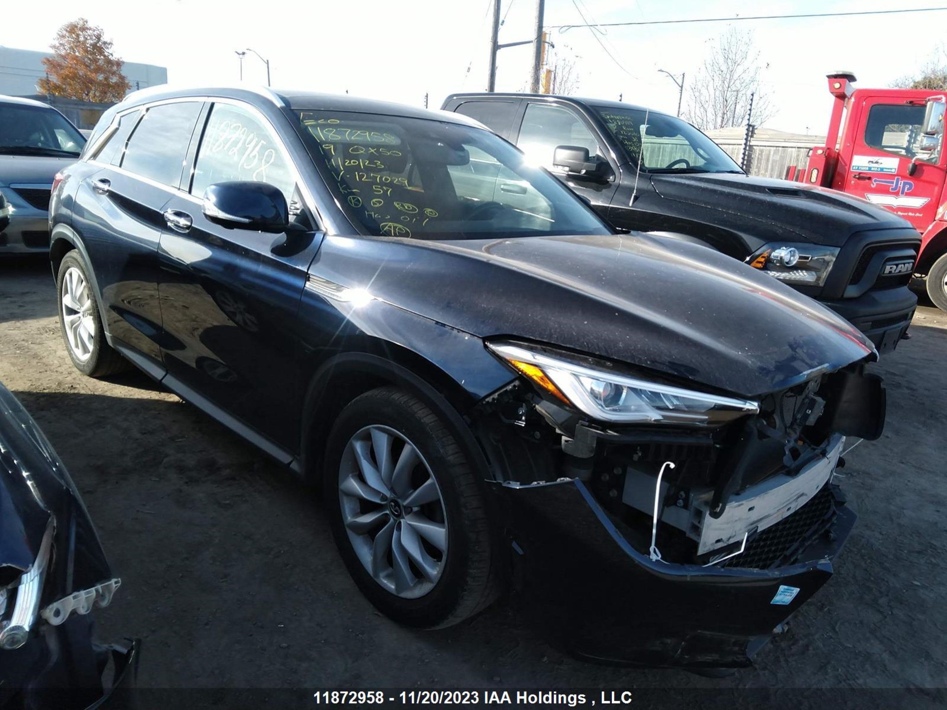 INFINITI QX50 2019 3pcaj5m30kf127029