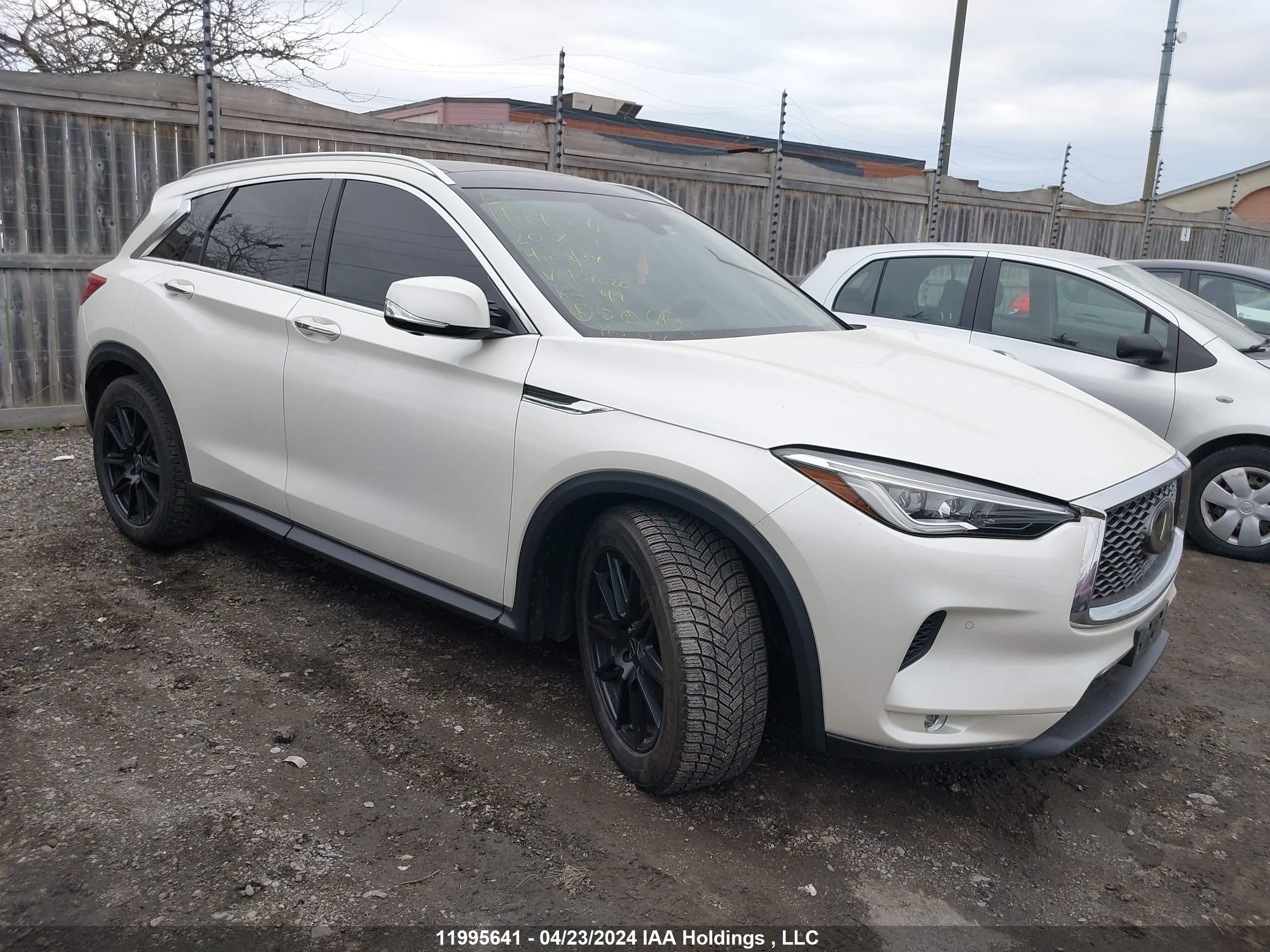 INFINITI QX50 2020 3pcaj5m31lf107020