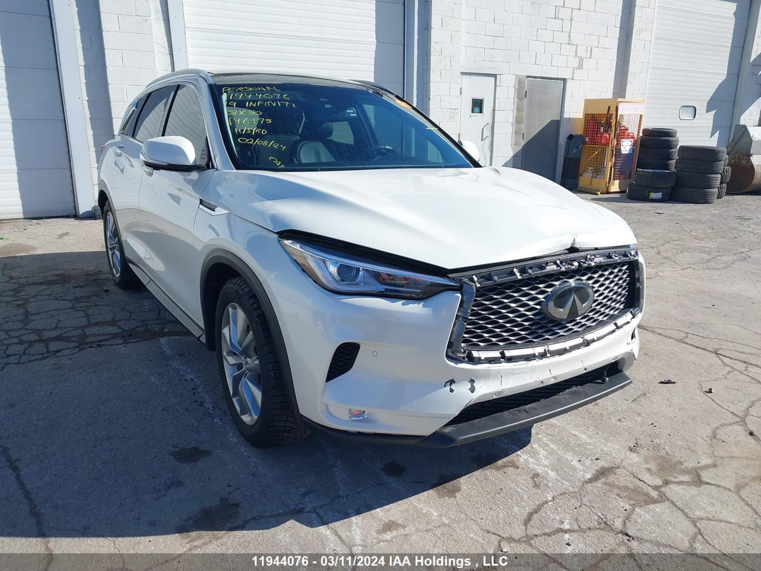 INFINITI QX50 2019 3pcaj5m37kf146175