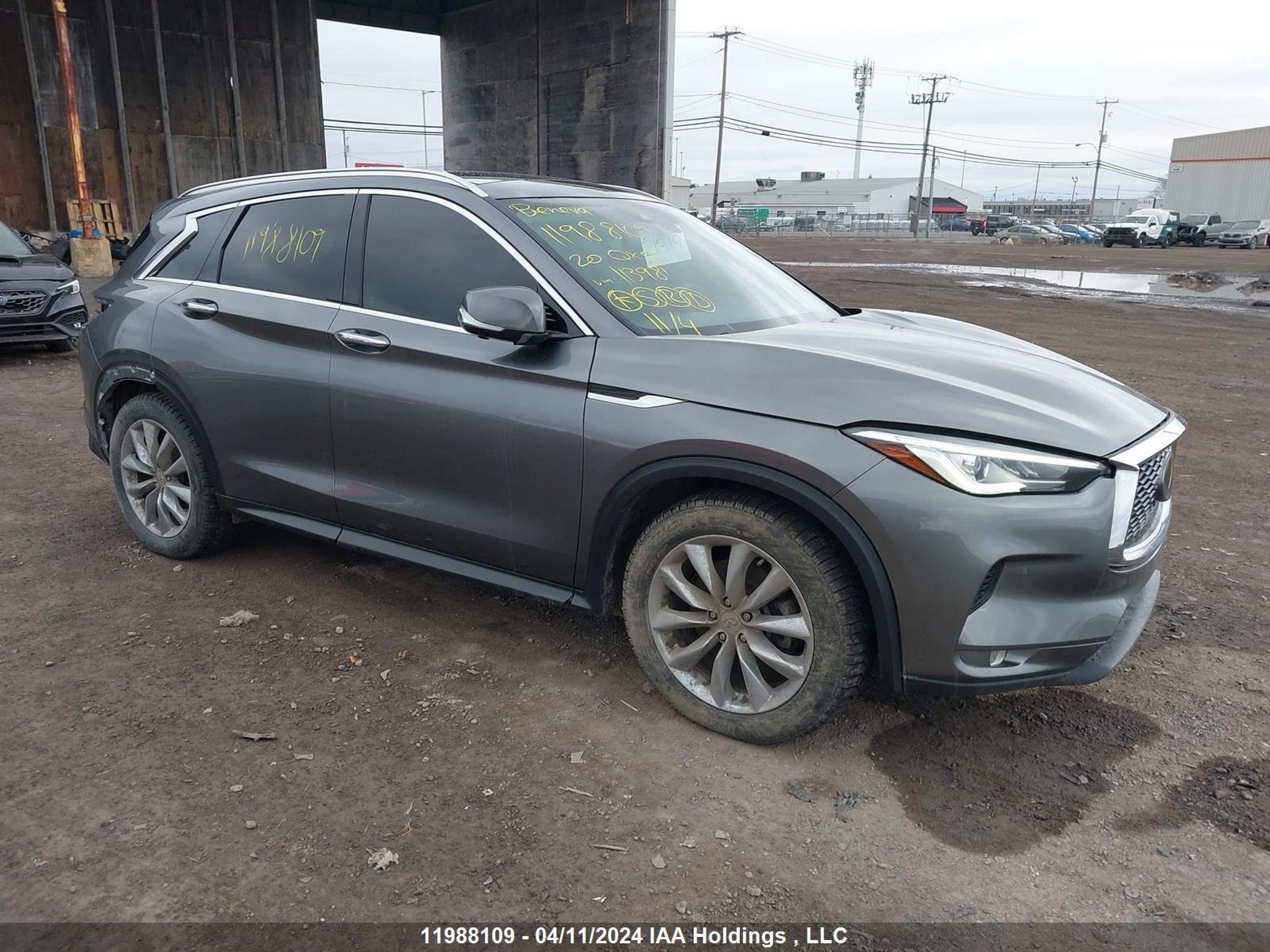 INFINITI QX50 2020 3pcaj5m3xlf113981