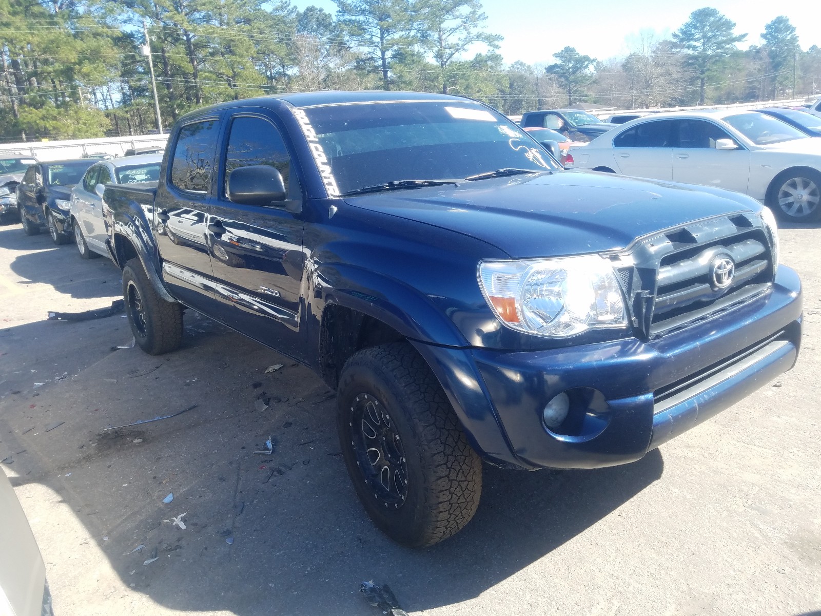 TOYOTA TACOMA DOU 2005 3tmju62n05m007085