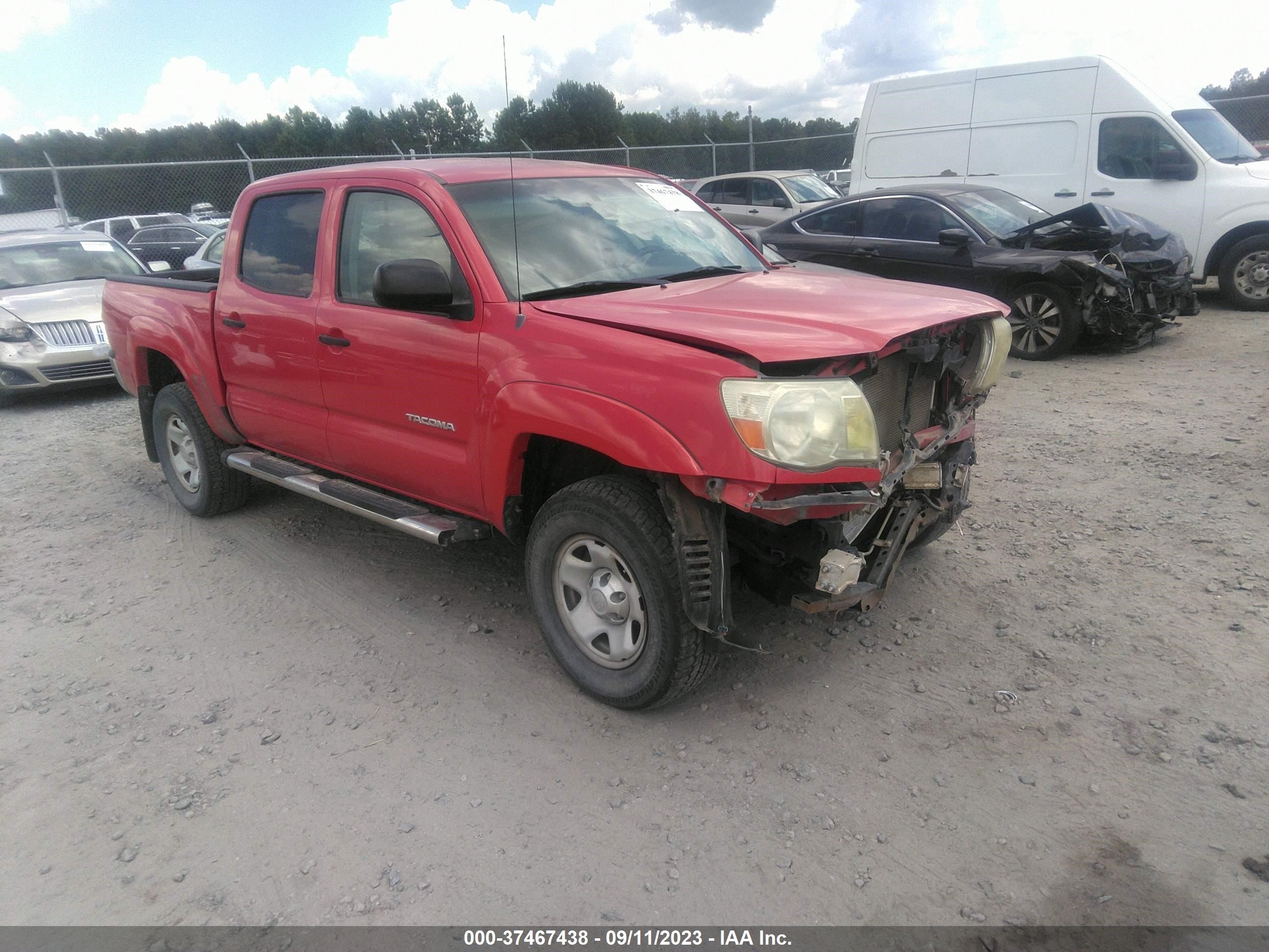 TOYOTA TACOMA 2008 3tmju62n08m057778