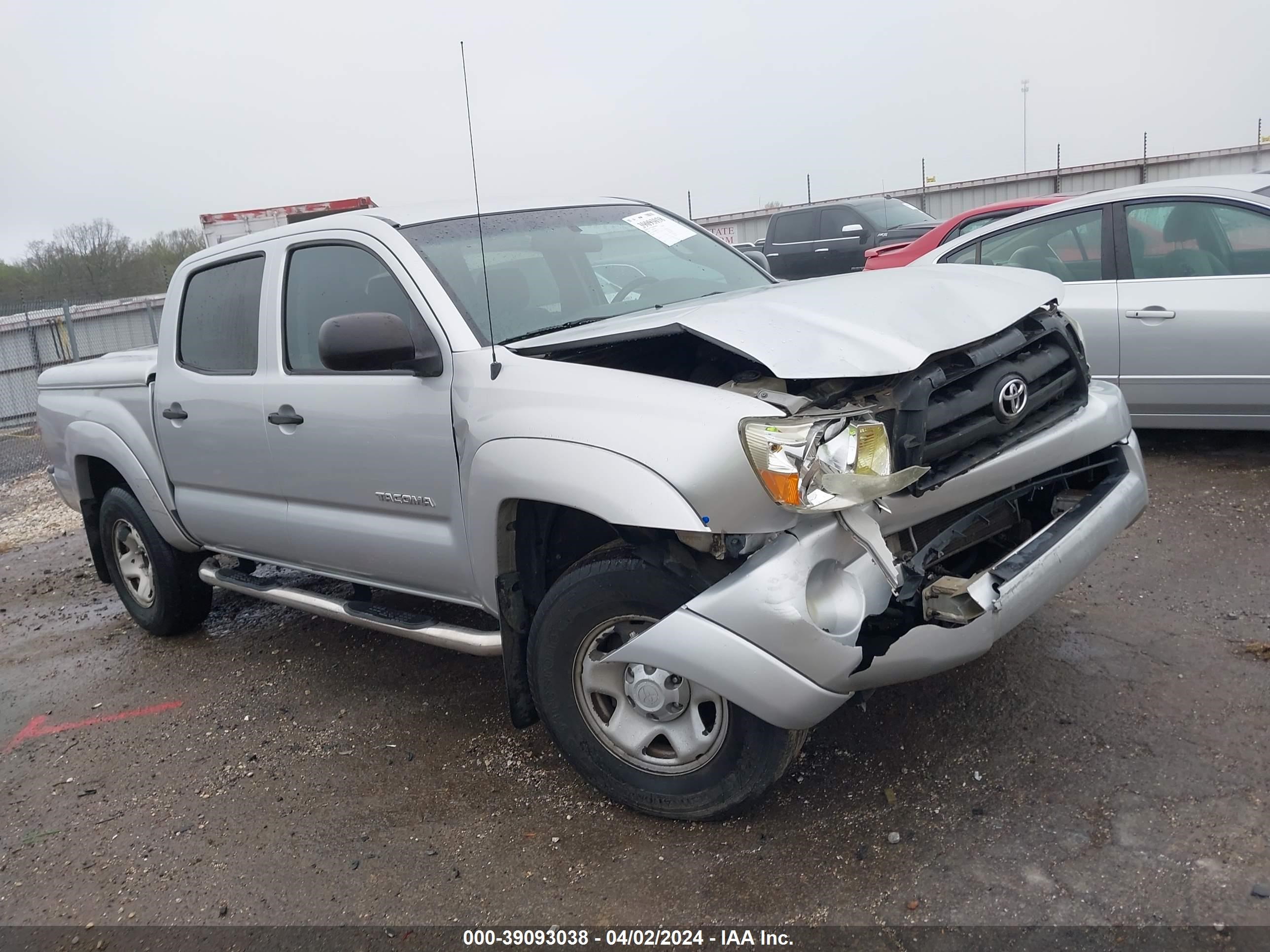 TOYOTA TACOMA 2008 3tmju62n18m061550